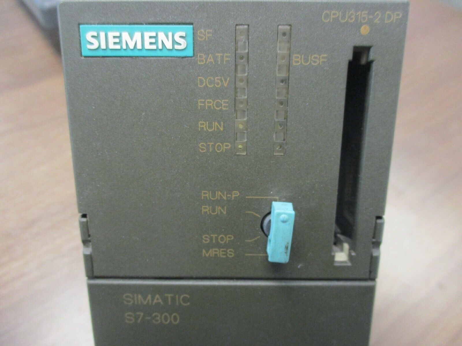 Siemens Simatic S7 CPU Module 6ES7 315-2AF03-0AB0 24VDC 0.9A Used