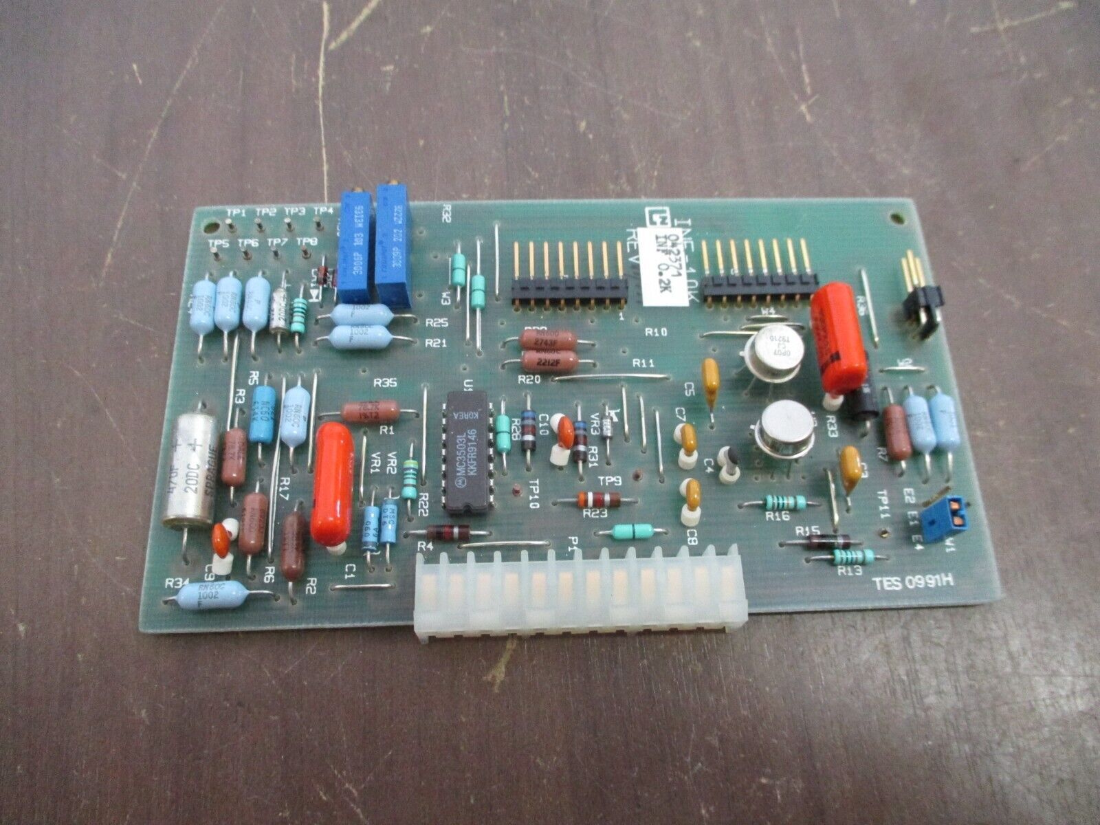 Leeds & Northrup Control Board INF-10K *No Box* New Surplus