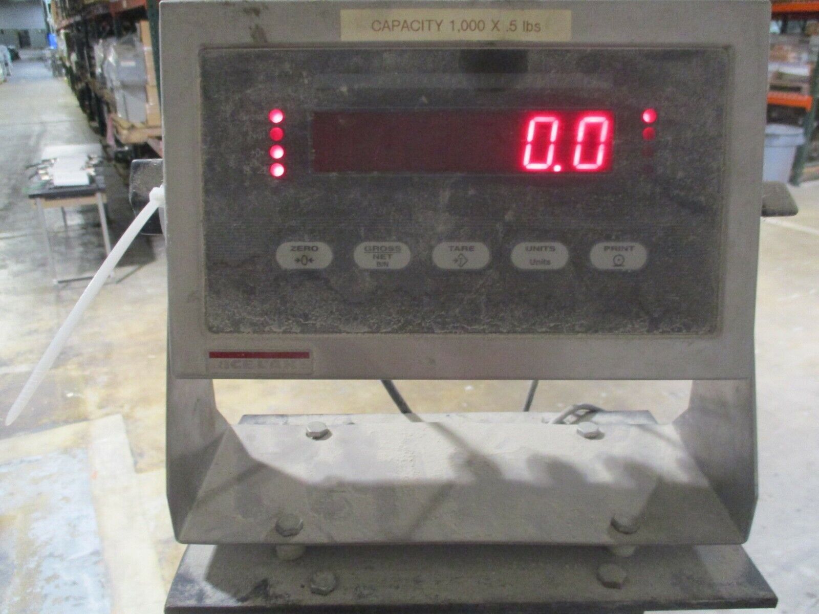 Toledo/Rice Lake Scale IQ+355-2A 1000lb Capacity 115V 50/60Hz 100mA Used