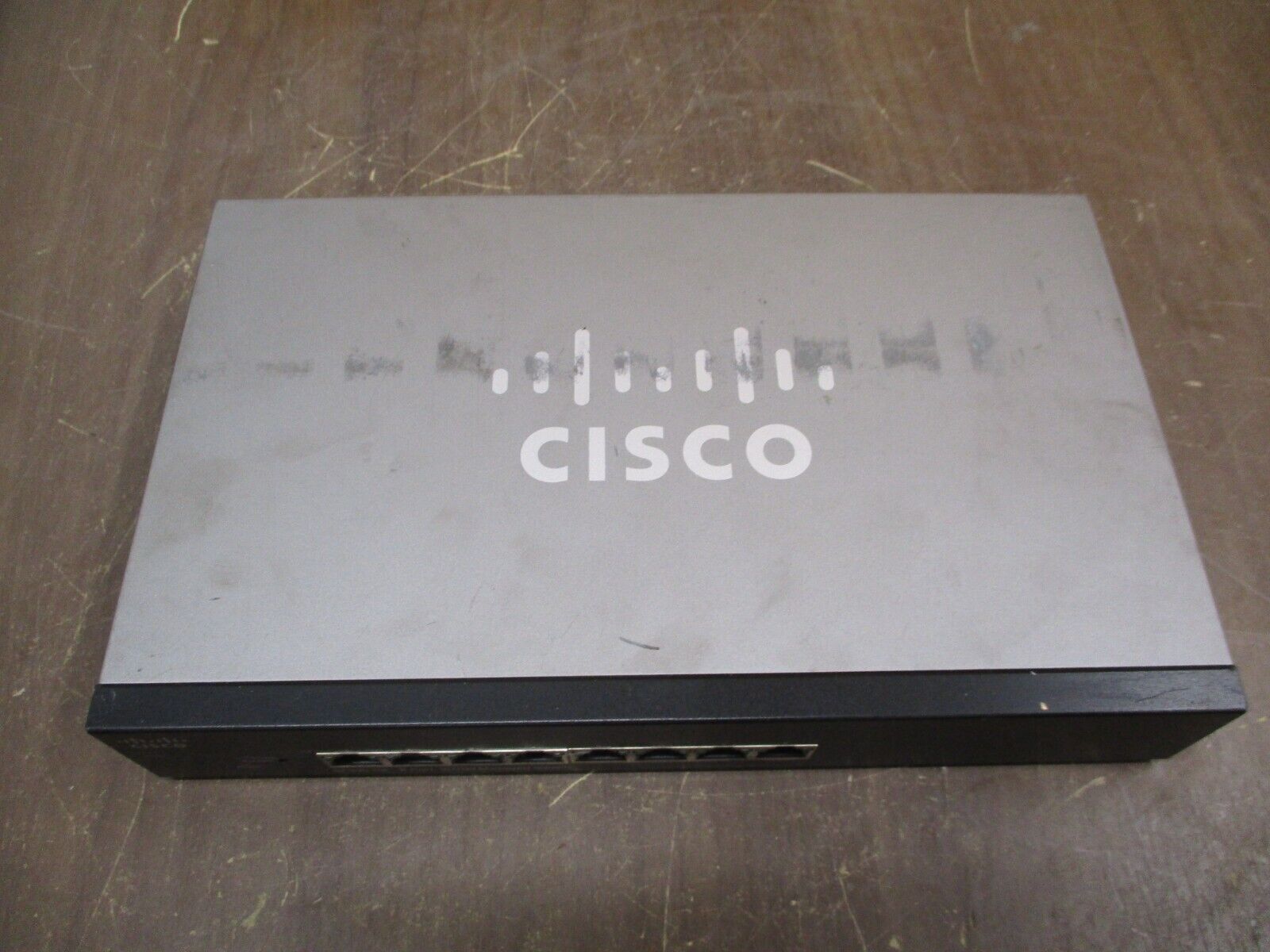 Cisco 10/100 Managed Ethernet Switch SF300-08 8-Port *No Power Cord* Used