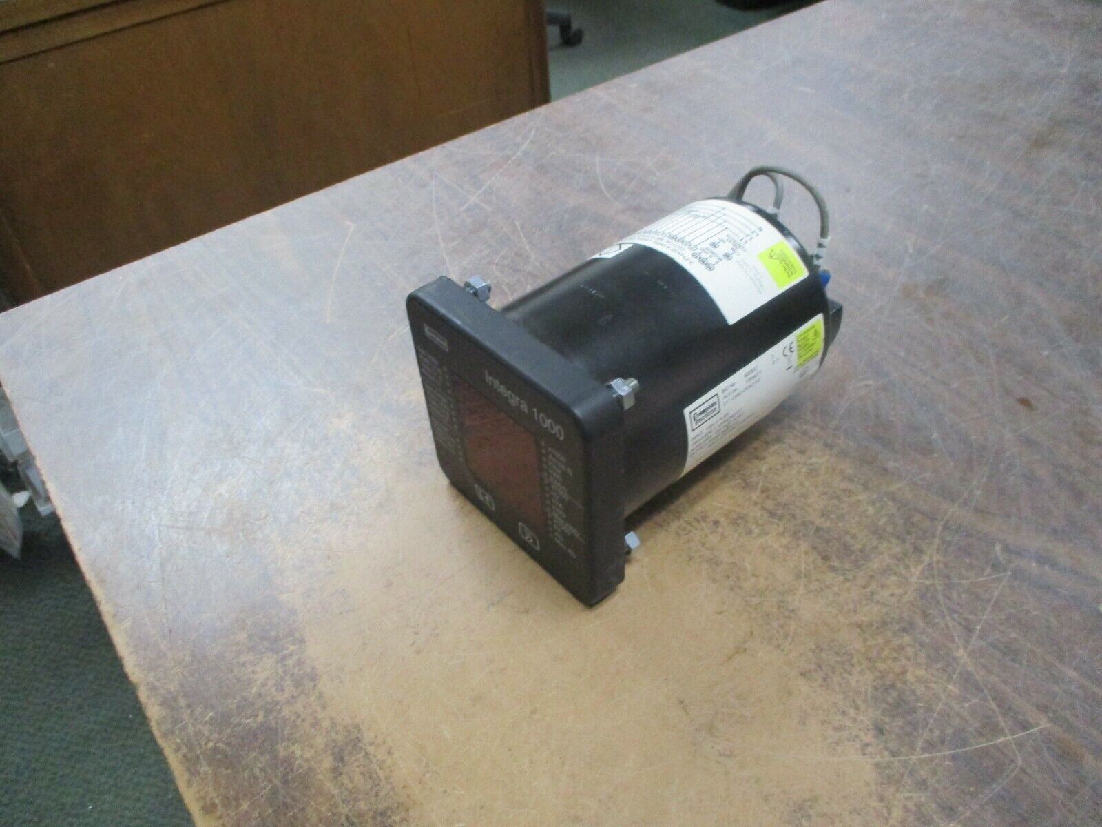 Crompton Integra 1000 Digital Meter 077-IJWU-QQA2-RS 120V 5A Aux: 100-250V AC/DC