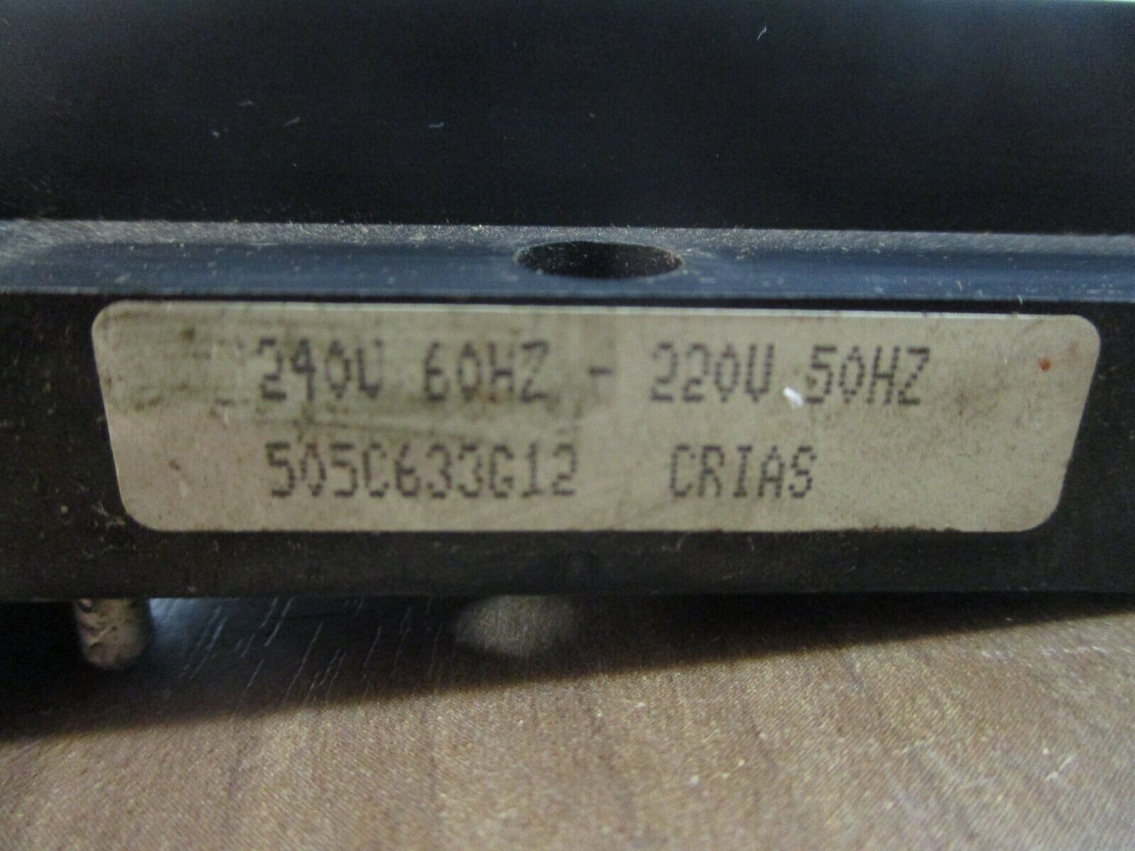 Westinghouse Magnetic Coil 505C633G12 240V@60Hz 220V@50Hz Used