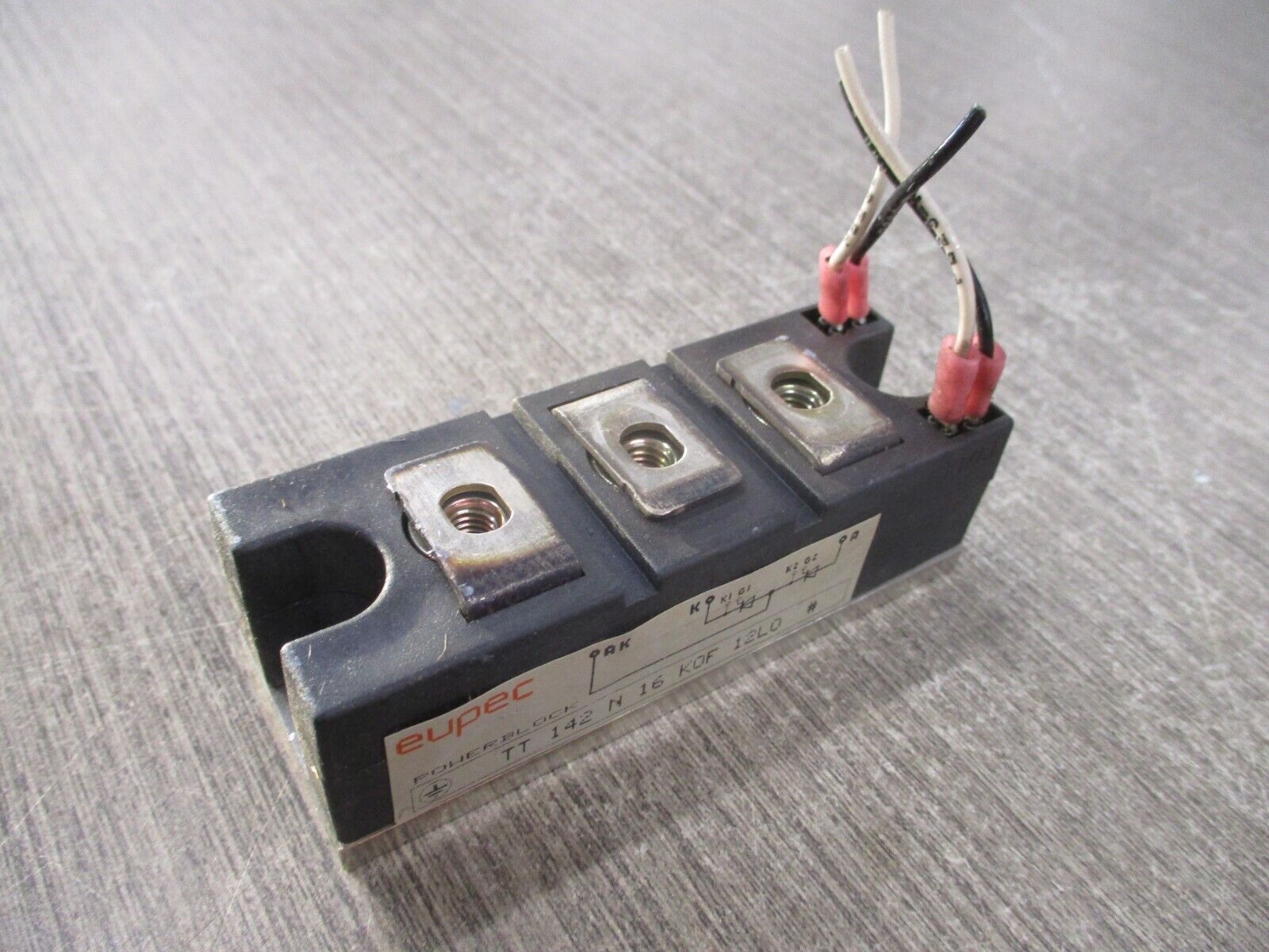 Eupec Powerblock TT 142 N 16 K0F 12L0 Used