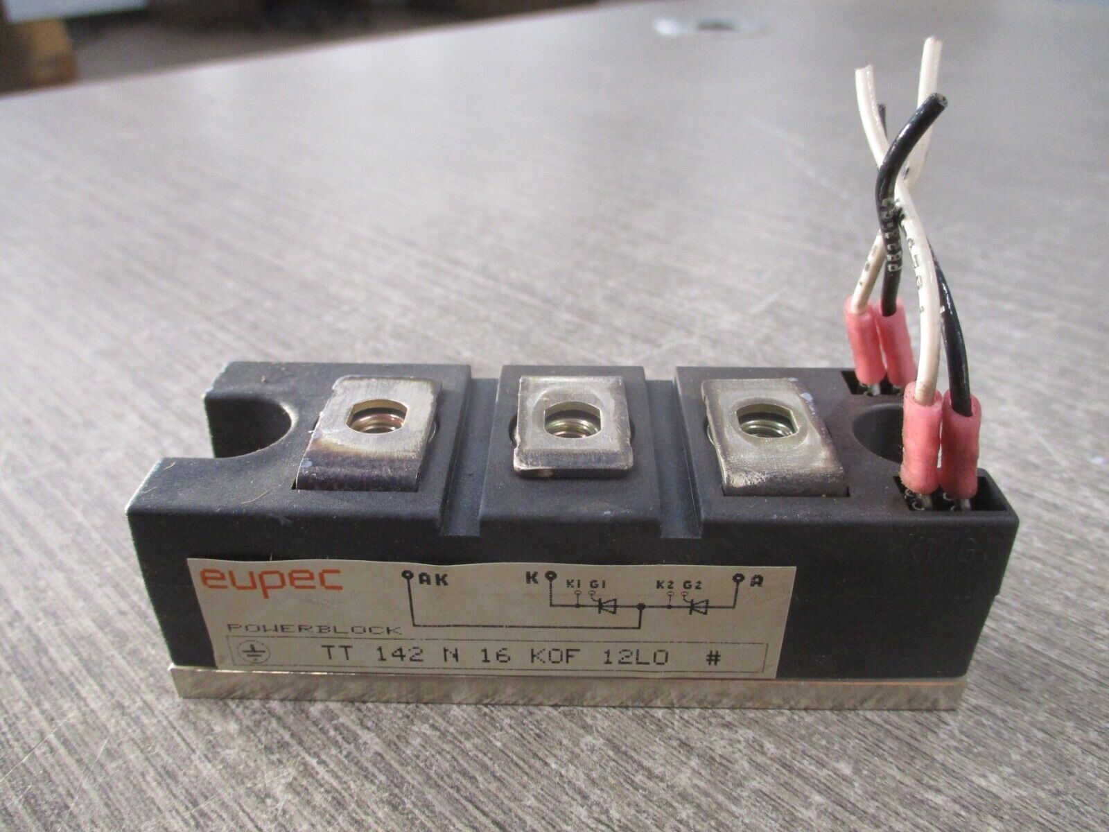 Eupec Powerblock TT 142 N 16 K0F 12L0 Used