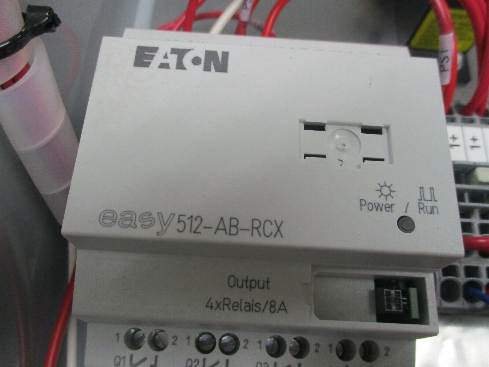 Eaton Type 3R Pump Controller 512-AB-RCX 24V Coil Trip: 4-20A Used