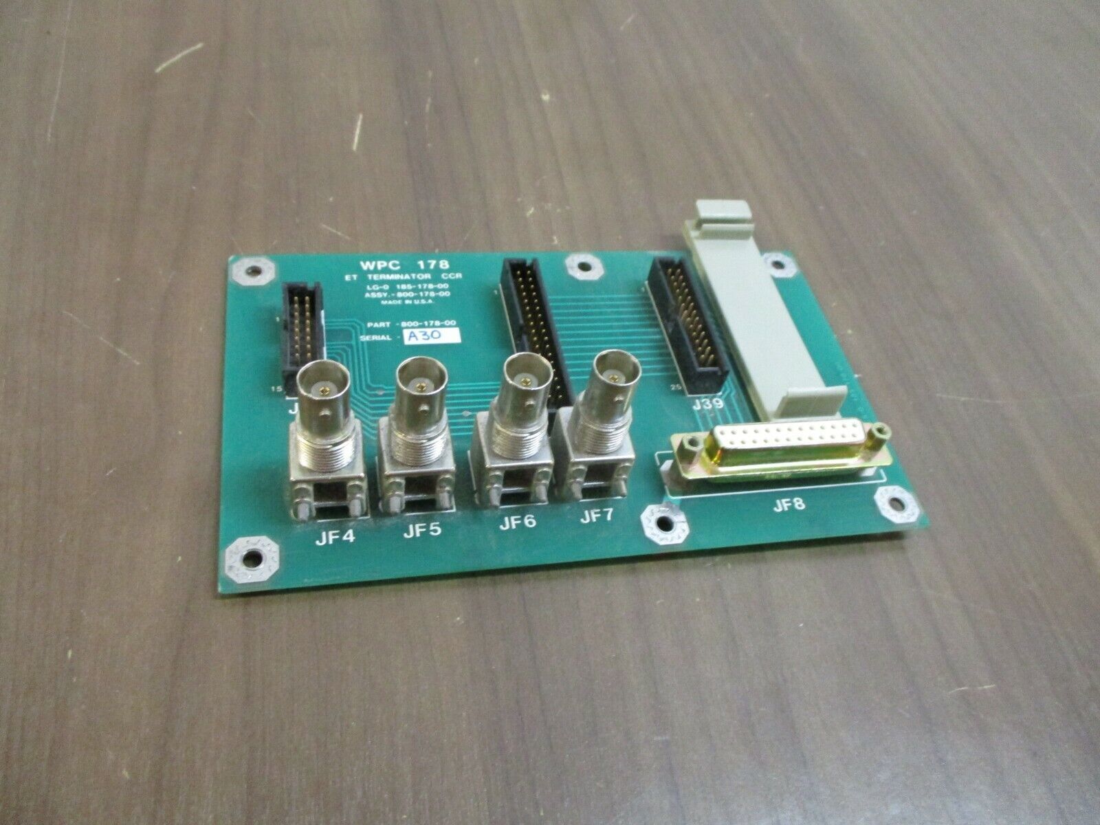 WPC 178 ET Terminator CCR 800-178-00 Used