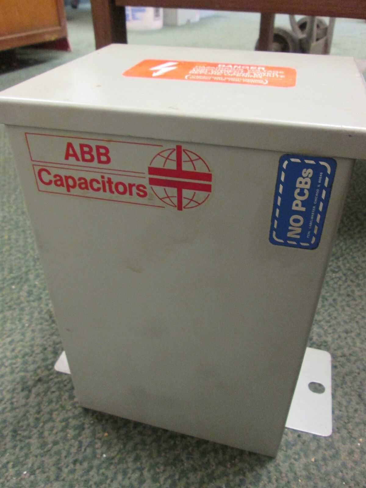 ABB Capacitor C484R5 5KVAR 480VAC 3Ph 60Hz Used