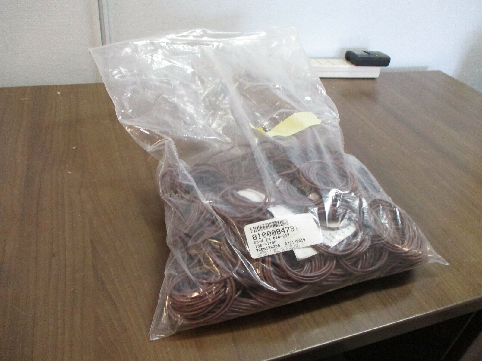 Misc. Brand Durometer 75 O-Rings OR-136BRNVA 1.987" ID 0.103" Thick New Surplus