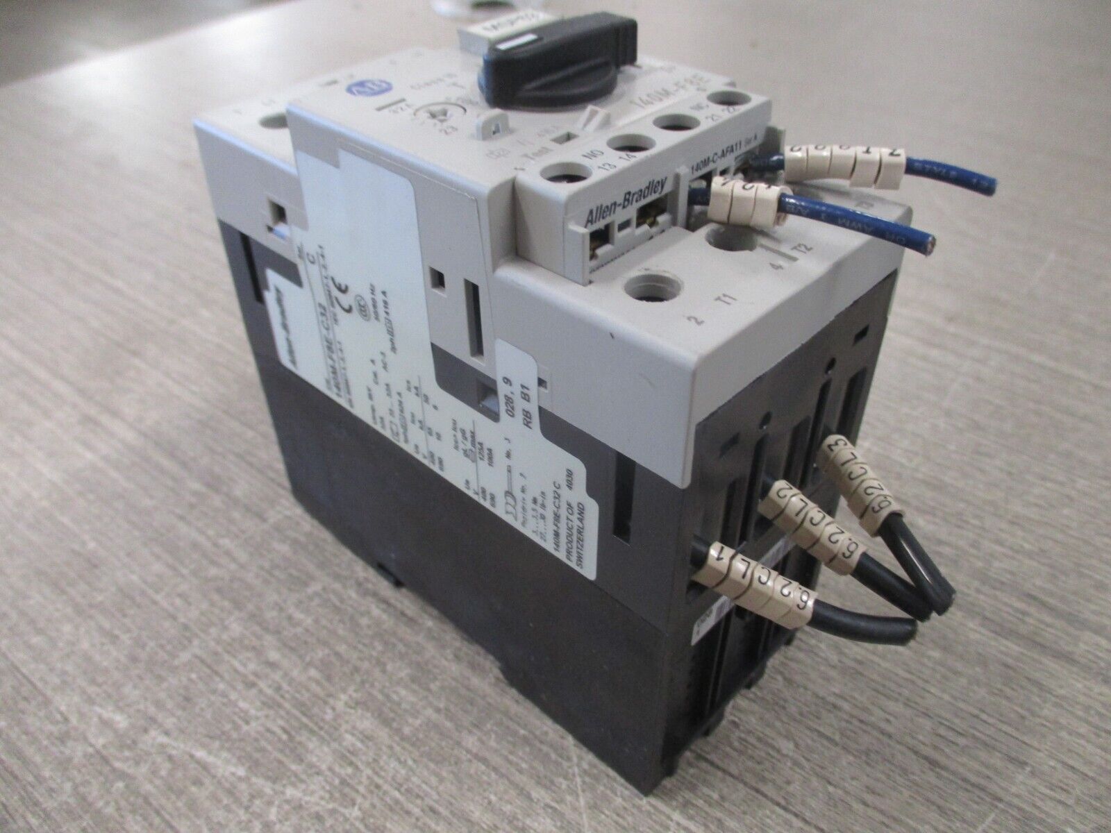 Allen-Bradley Motor Protector 140M-F8E-C32 Ser. C Trip: 23-32A Used