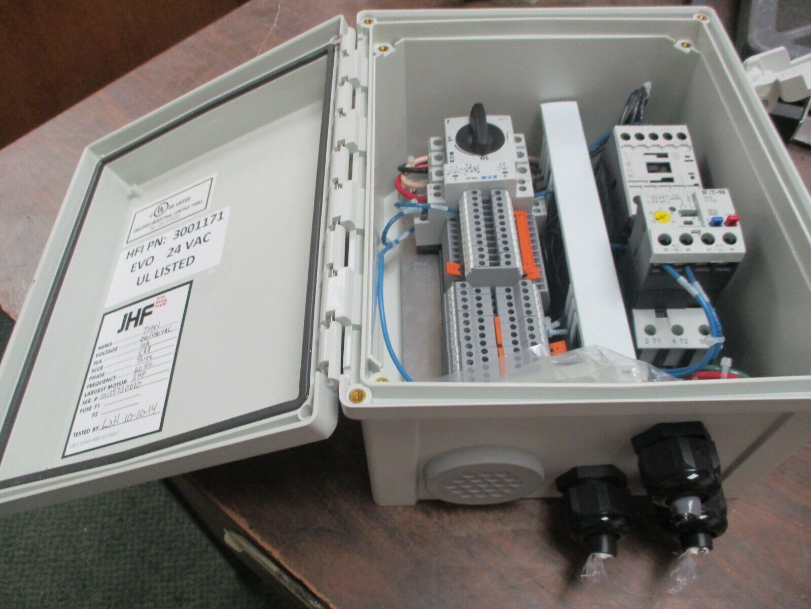 Eaton Type 3R Non-Fusible Combination DIL M12-10 XTCE012B10 / ZEB XTOE 24V Coil