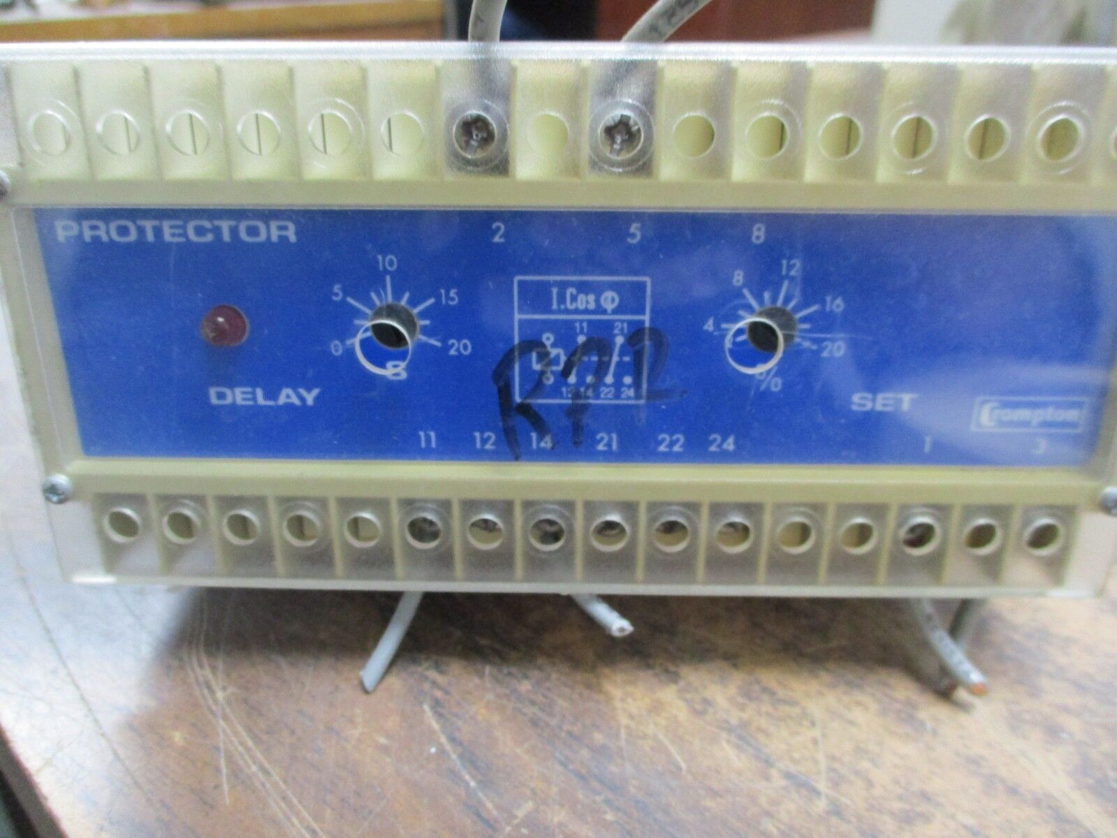 Crompton Protector Time Delay Relay 256-PASU 240V L-N 5A, 60Hz Used