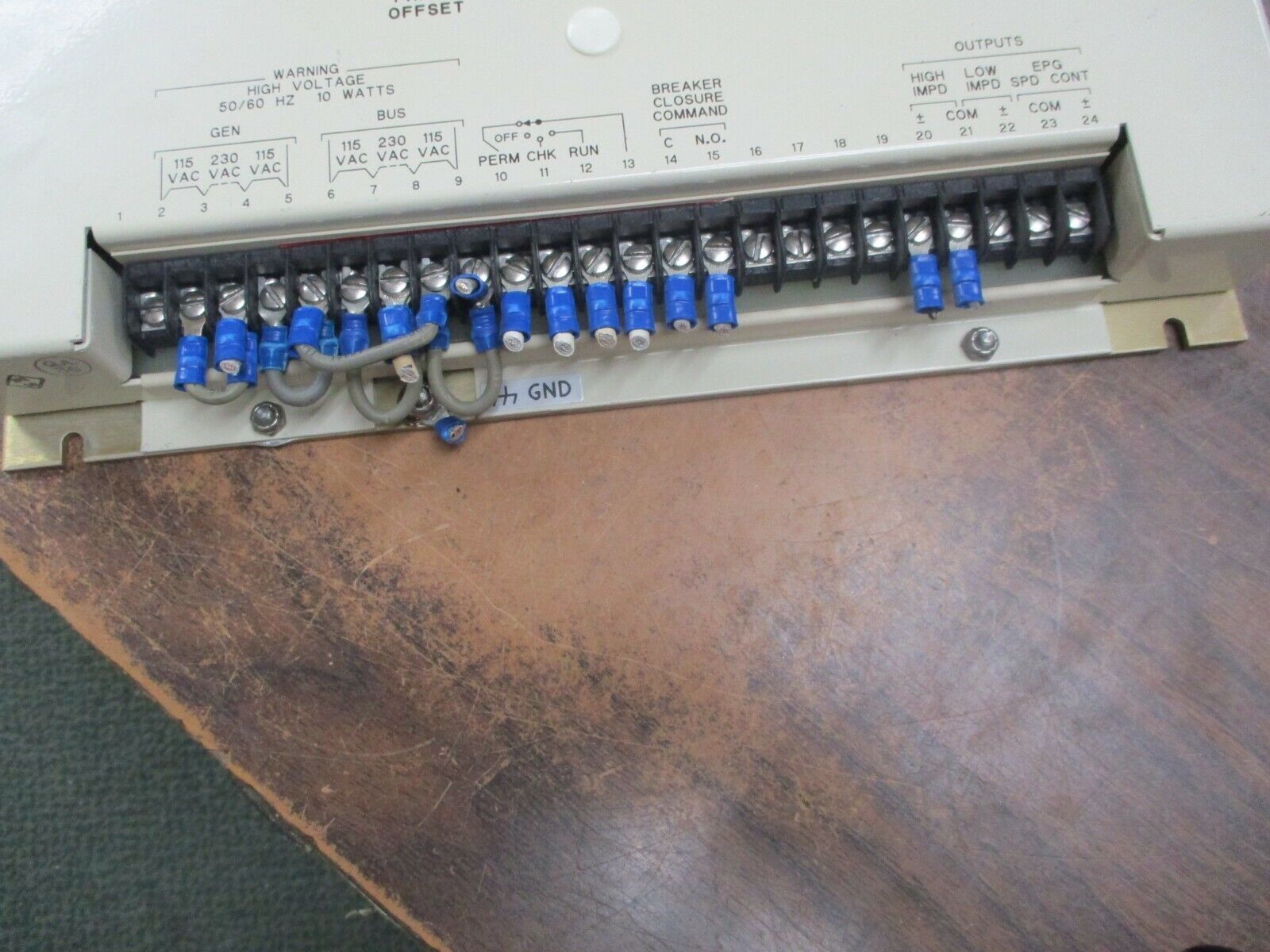 Woodward SPM-A Synchronizer 9905-001 L 115/230V 50/60Hz 10W Used