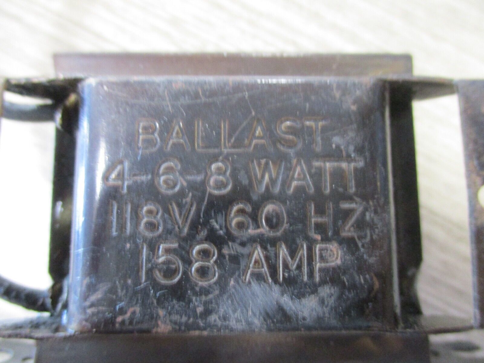 GE Ballast 89G435 4-6-8W 118V 60HZ 0.158A Used