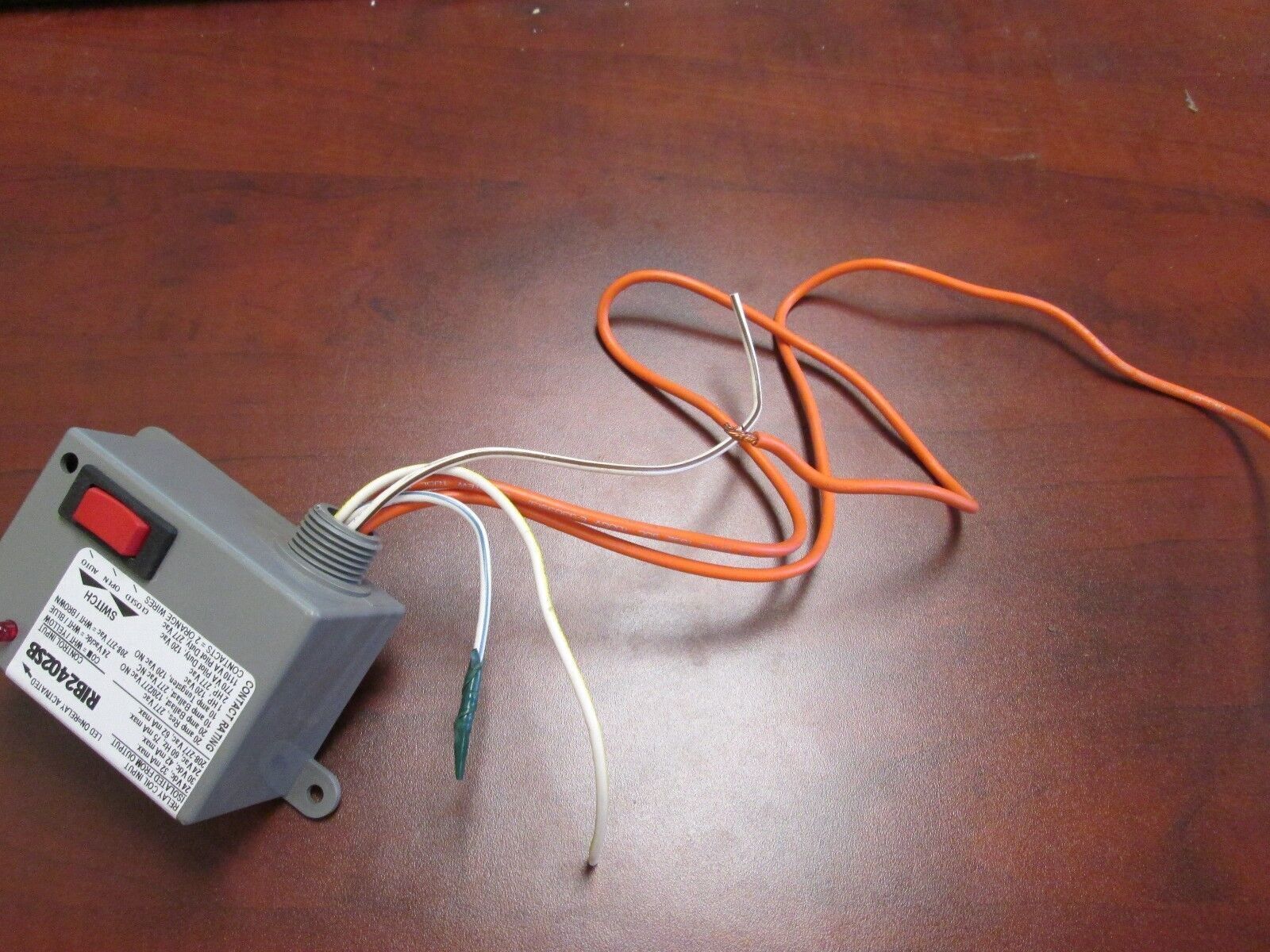 RIB Enclosed Relay RIB2402SB Used