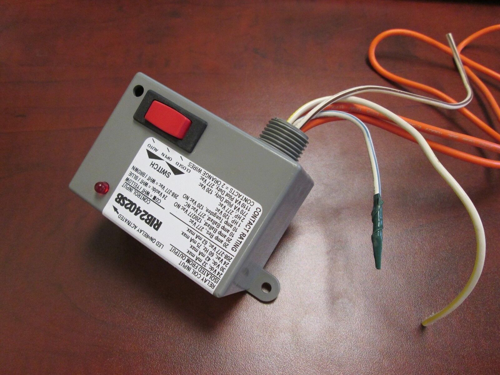 RIB Enclosed Relay RIB2402SB Used