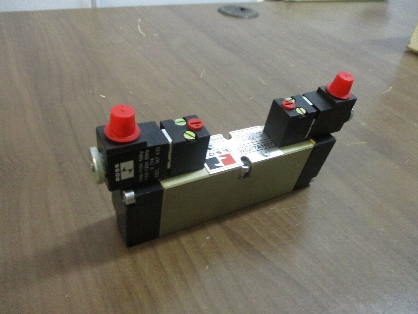 Ross Solenoid Valve W6377A1407 110-120V 50/60Hz New Surplus