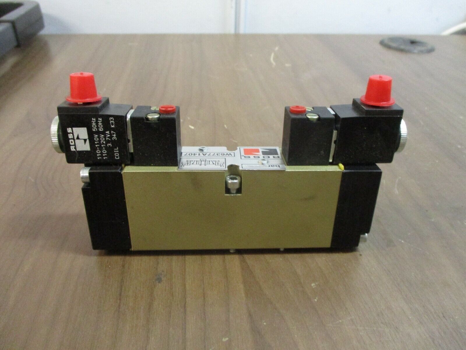 Ross Solenoid Valve W6377A1407 110-120V 50/60Hz New Surplus