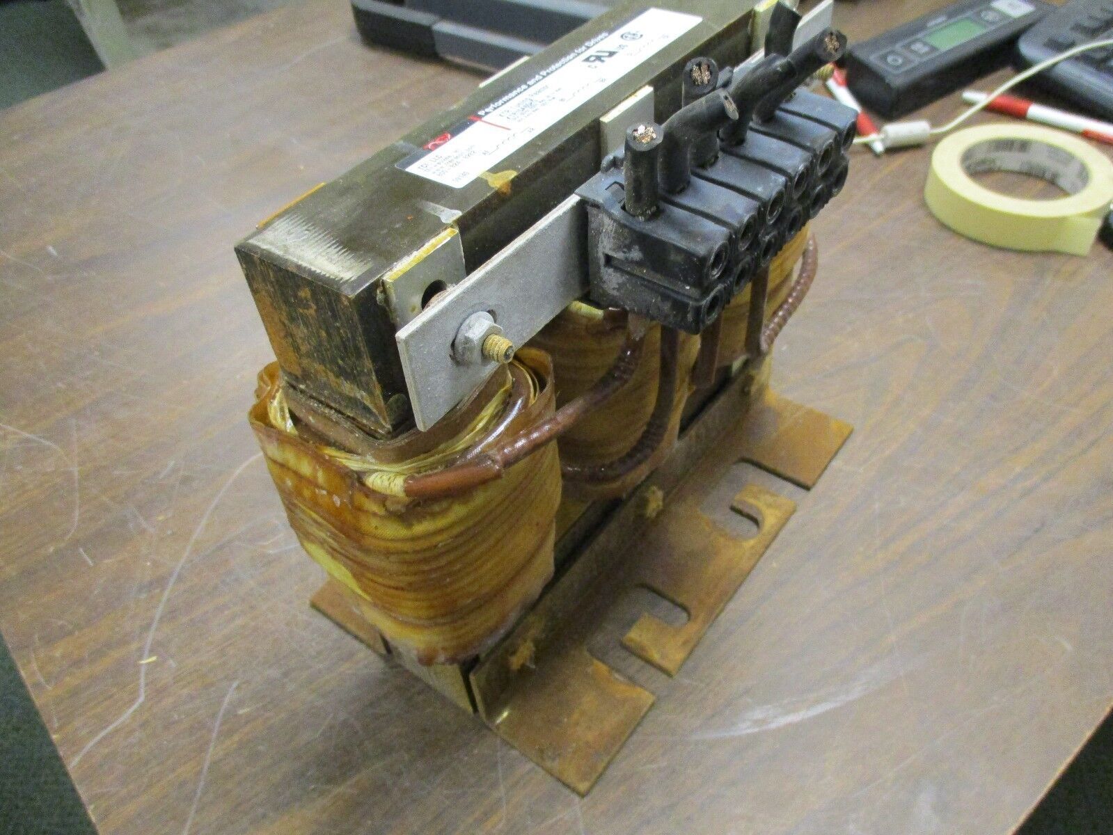 TCI KTR Tuning Reactor KTR15A65HG 28.7A 600V 3Ph 60Hz Used