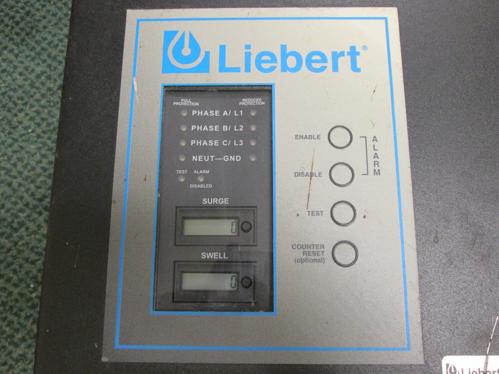 Liebert Interceptor Surge Suppression SI025277YARDE 277/480V 3PH 4W+G Used