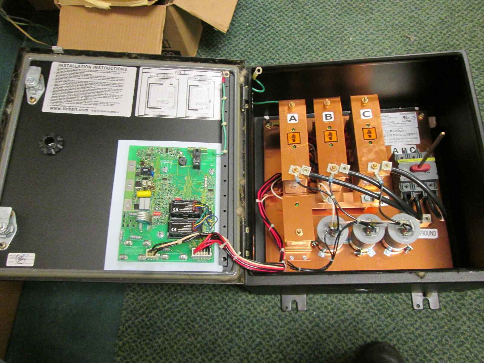 Liebert Interceptor Surge Suppression SI025277YARDE 277/480V 3PH 4W+G Used
