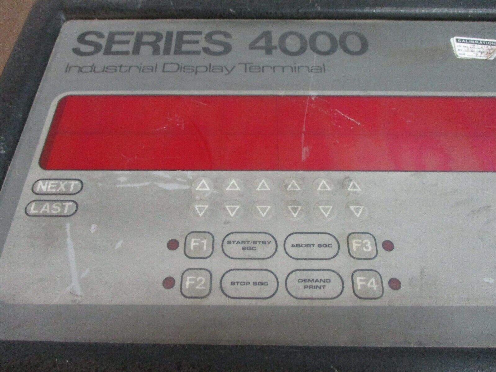 Target Systems Series 4000 Industrial Display Terminal IDT4000X Used