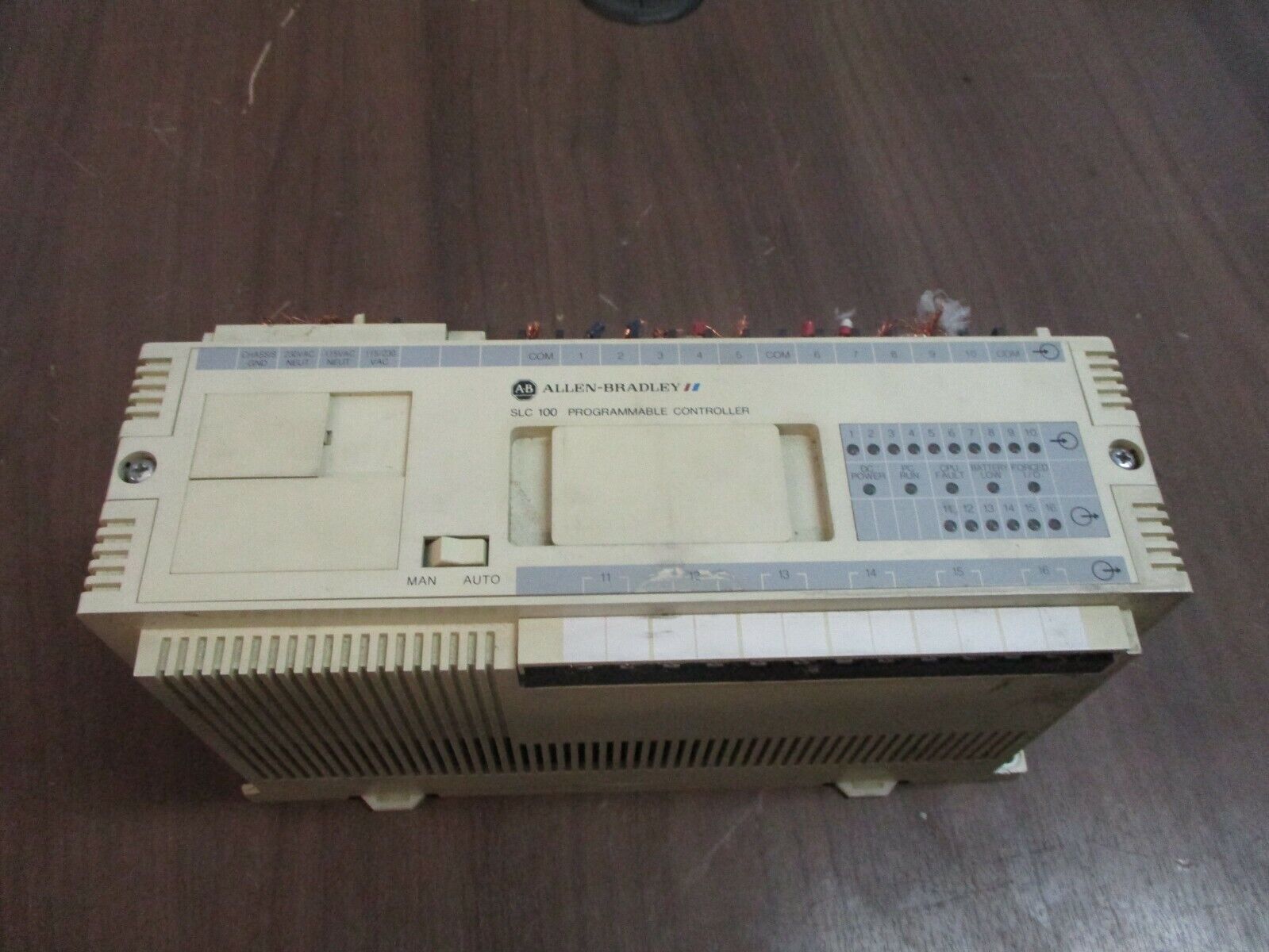 Allen-Bradley SLC 100 Processor Unit 1745-LP101 Ser. C FRN: 5 Used