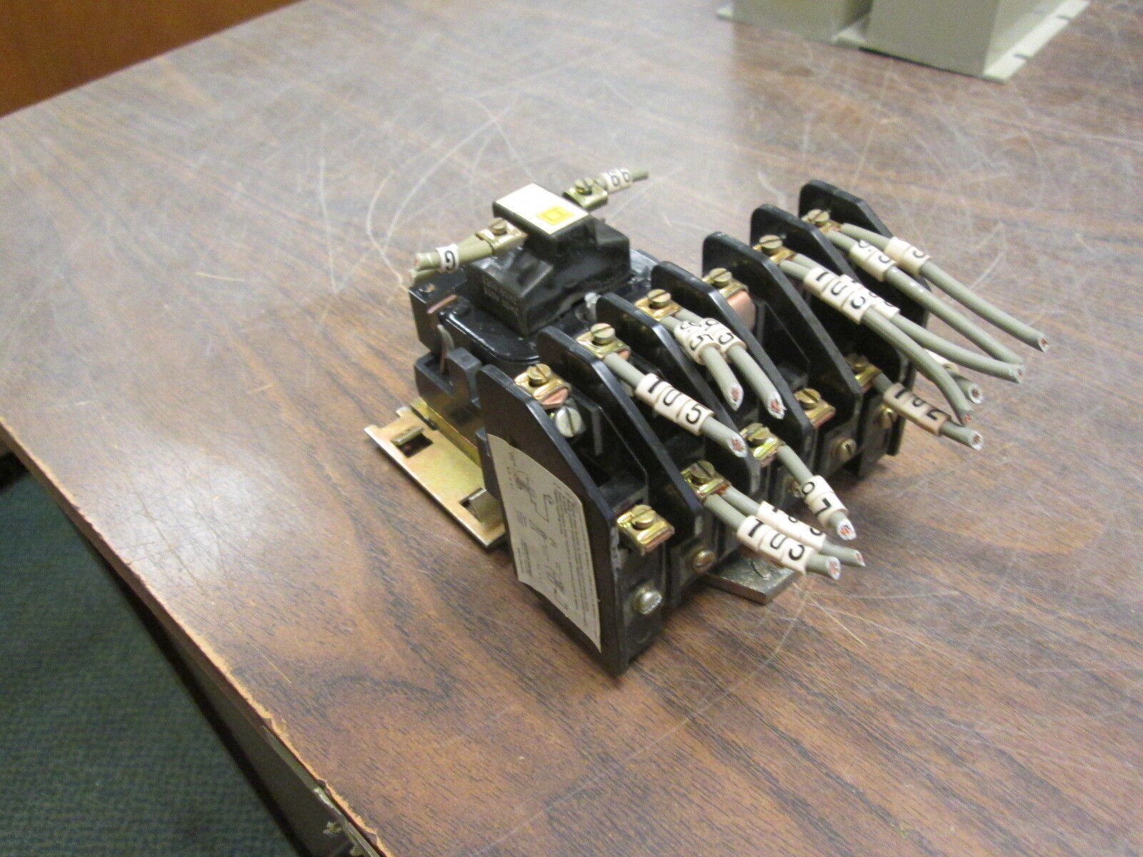 Square D Control Relay 8501 H0 60 120V Coil Used
