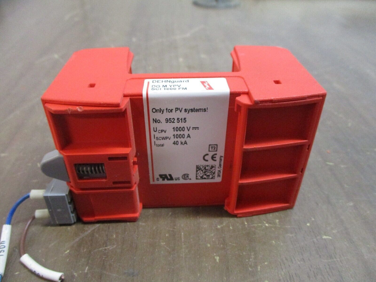 Dehn DEHNguard DGM YPV SCI 1000 FM 952515 1000V 1000A 40kA Used