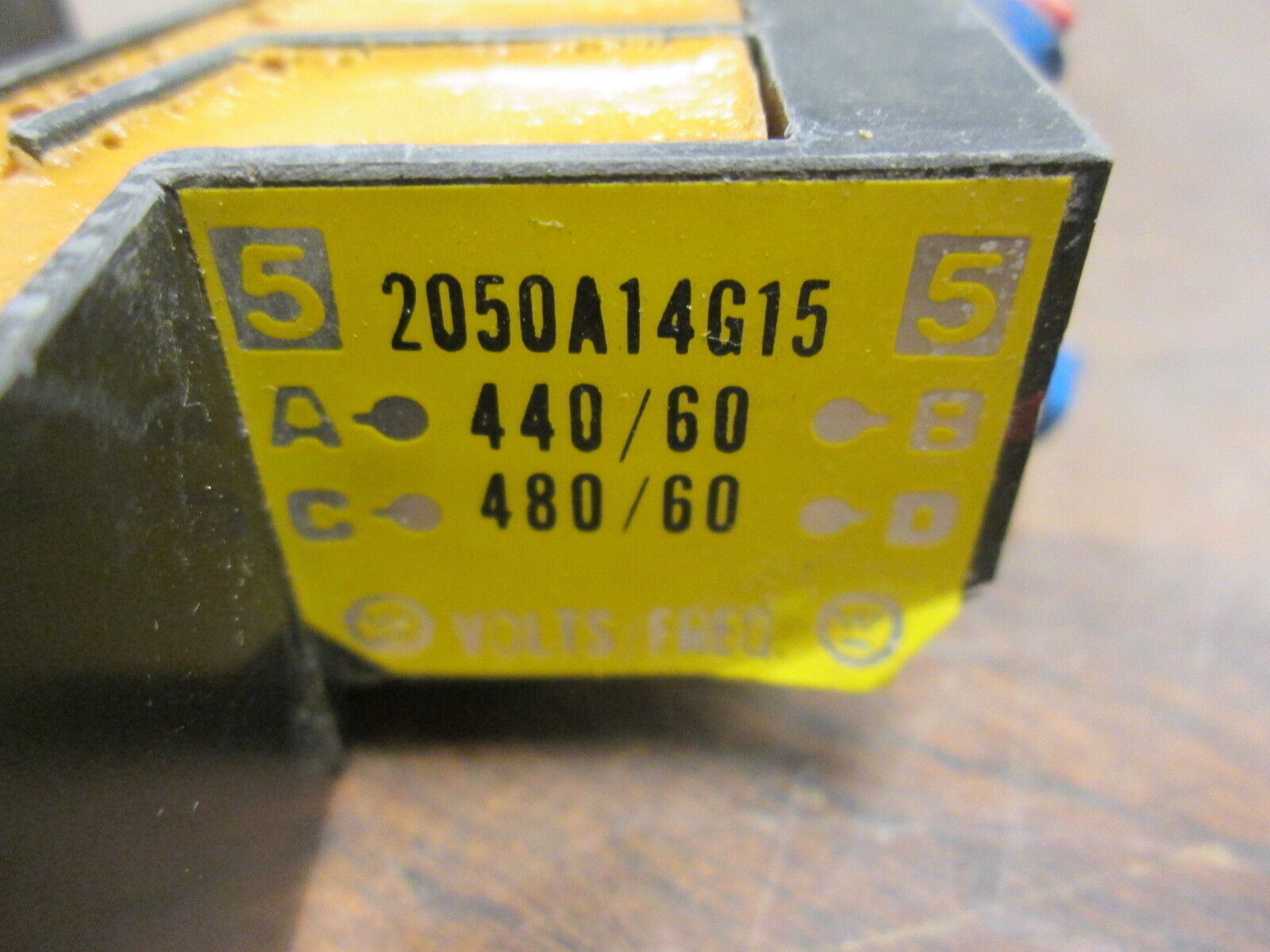Westinghouse Magnetic Coil 2050A14G15 440/480V 60Hz Used
