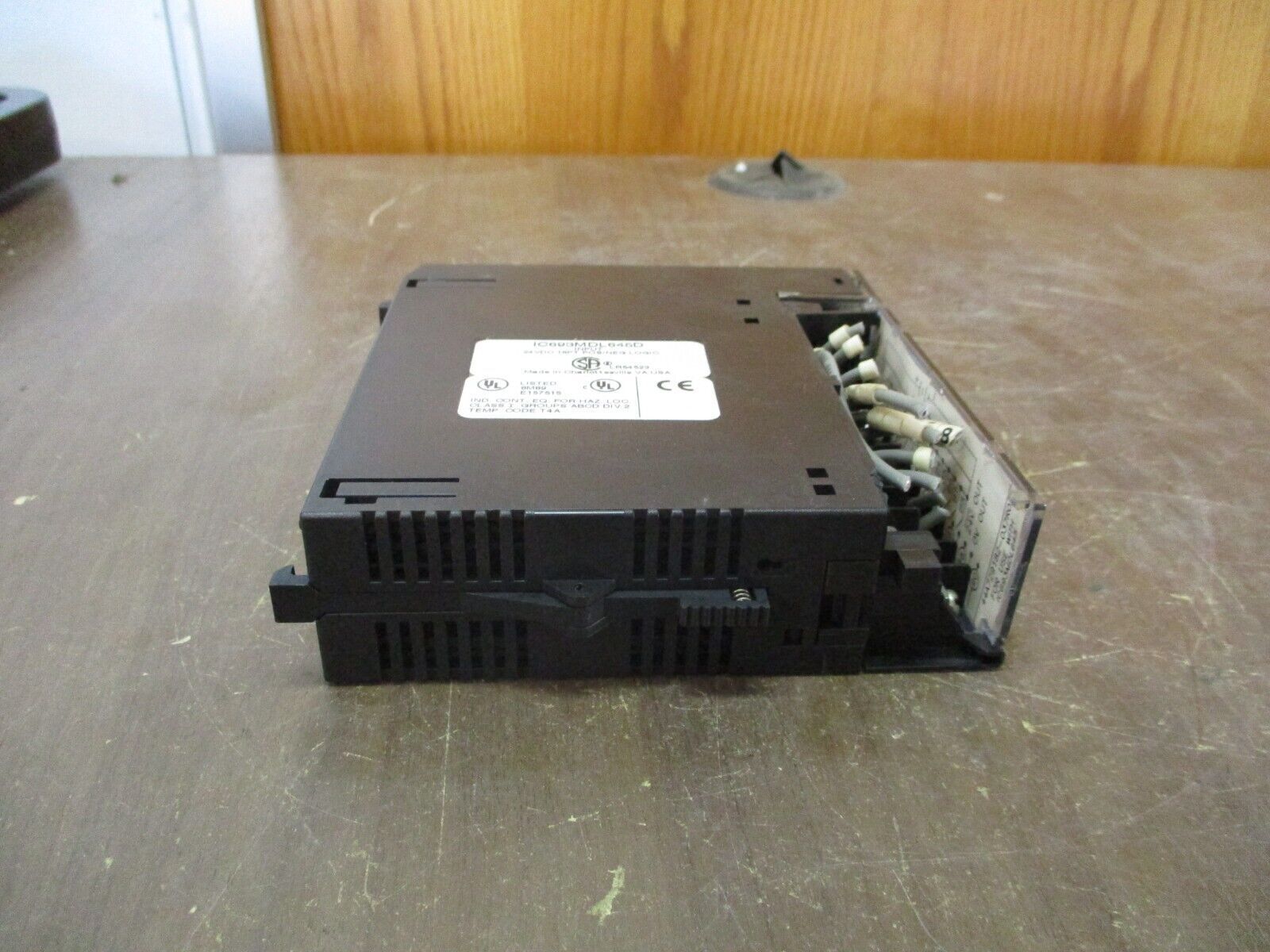 GE Fanuc Input Module IC693MDL645D 24VDC 16PT POS/NEG Logic Used