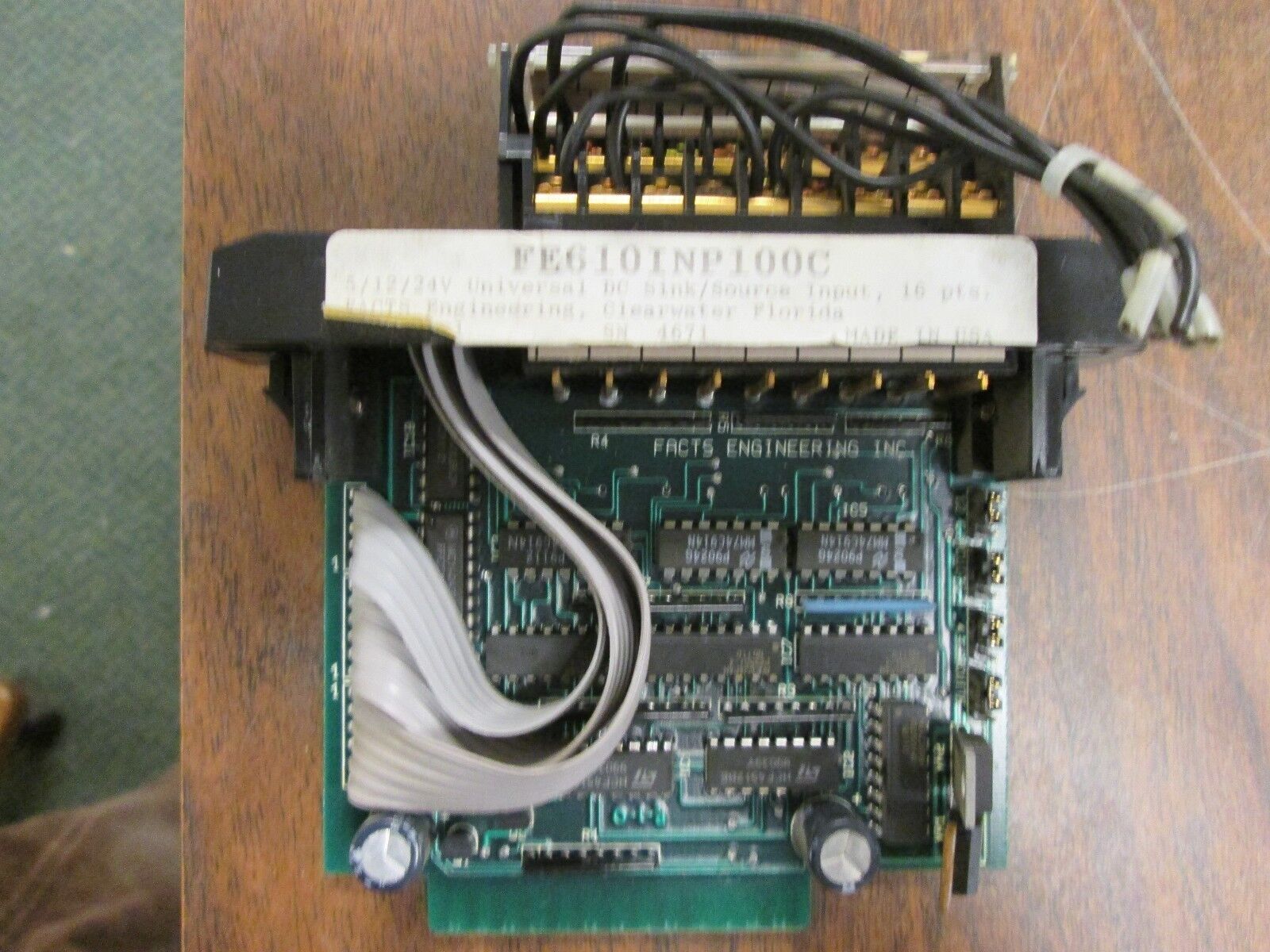 Facts Engineering DC Sink / Source Input FE610INP100C 5/12/24V 16 pts.