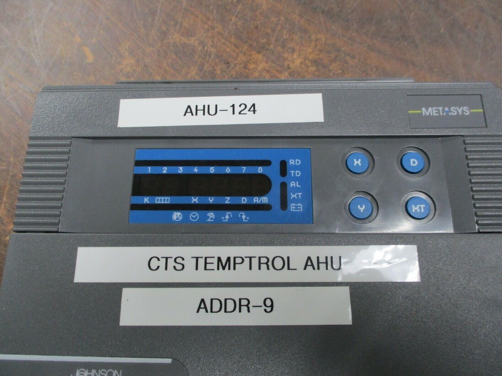 Johnson Controls / Metasys Controller DX-9100-8454 24VAC Used