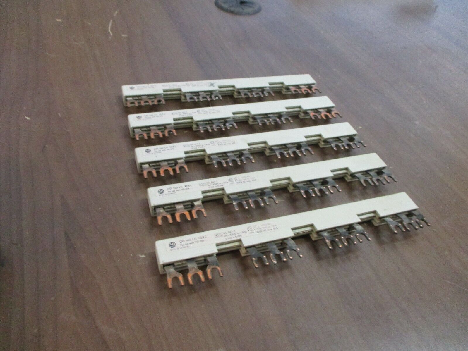 Allen-Bradley Commoning Link 140-L11 Ser. C 65A 600V *Lot of 5* Used