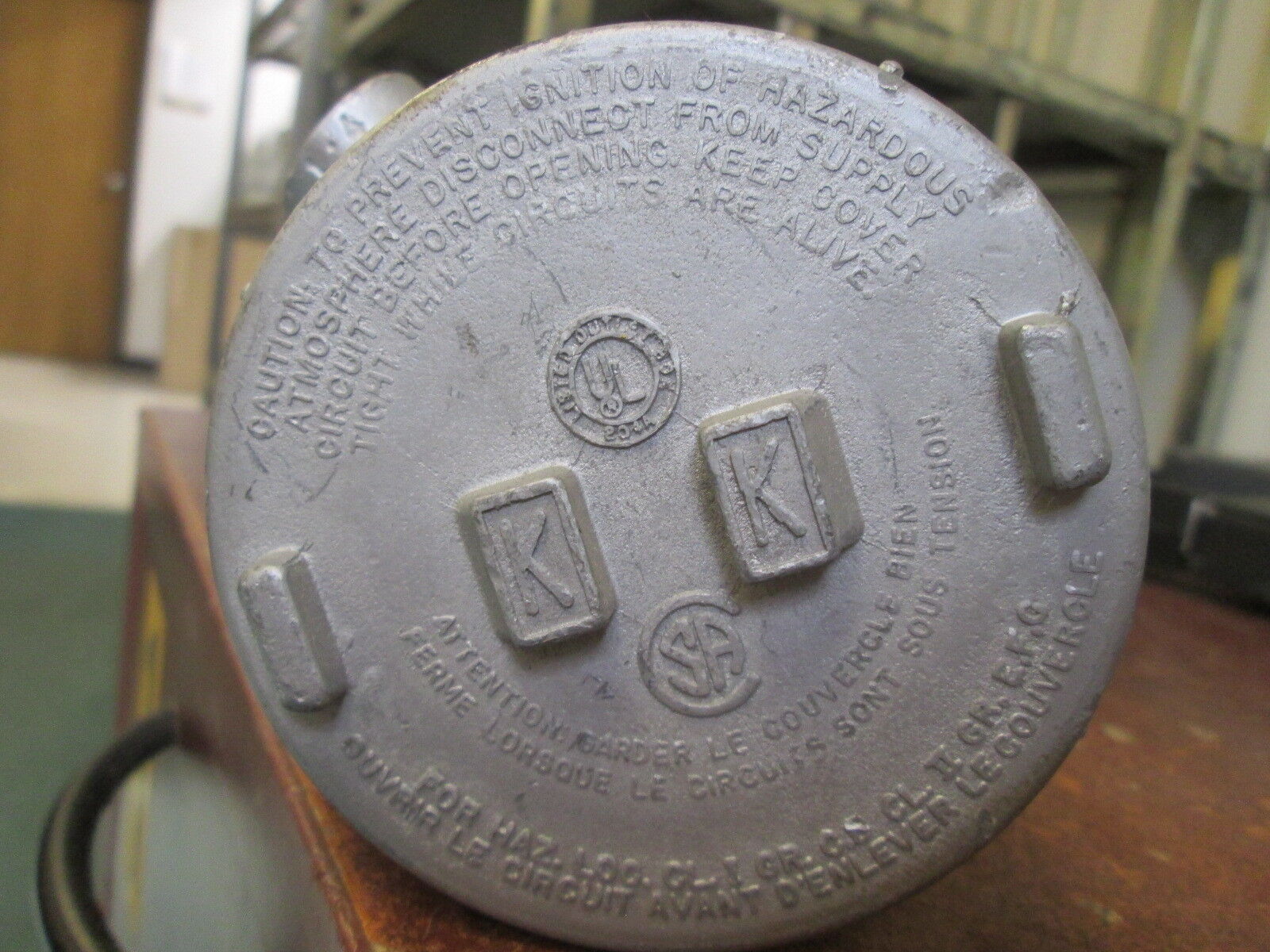 Killark Explosion Proof Outlet Box GECL BT-1 Used