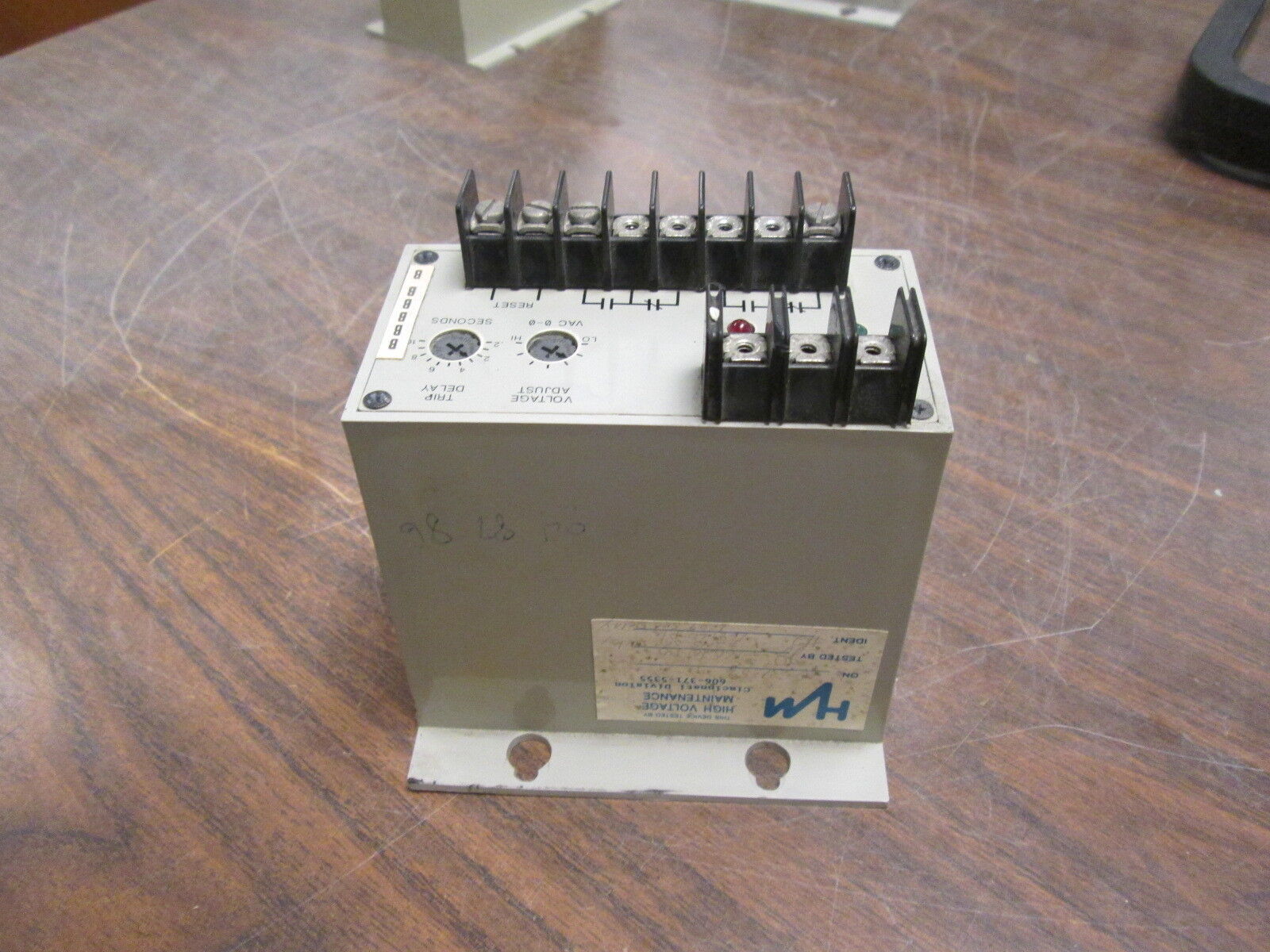 TimeMark 3Ph Power Monitor B2642 230V 60Hz Range: 160-260VAC Used