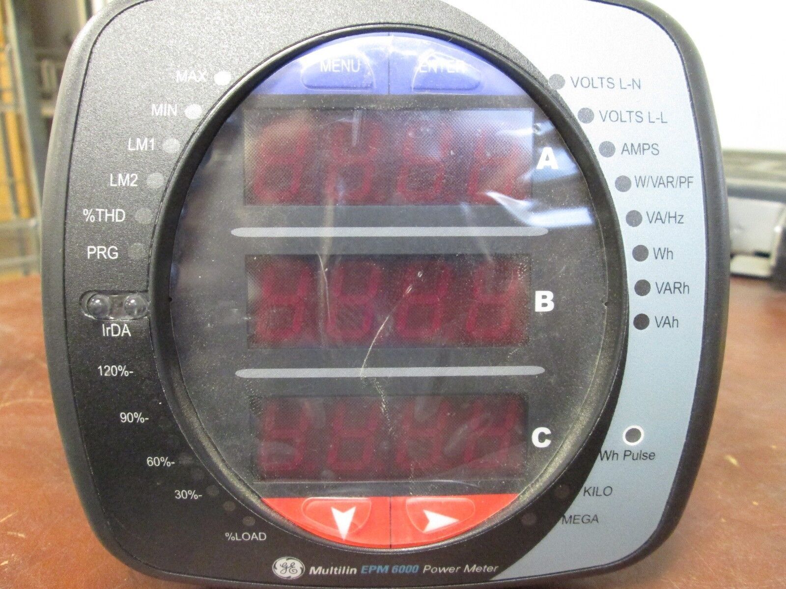 GE Multilin EPM 6000 PL600065ATHD Power Metering System Voltage Range: 10-416V