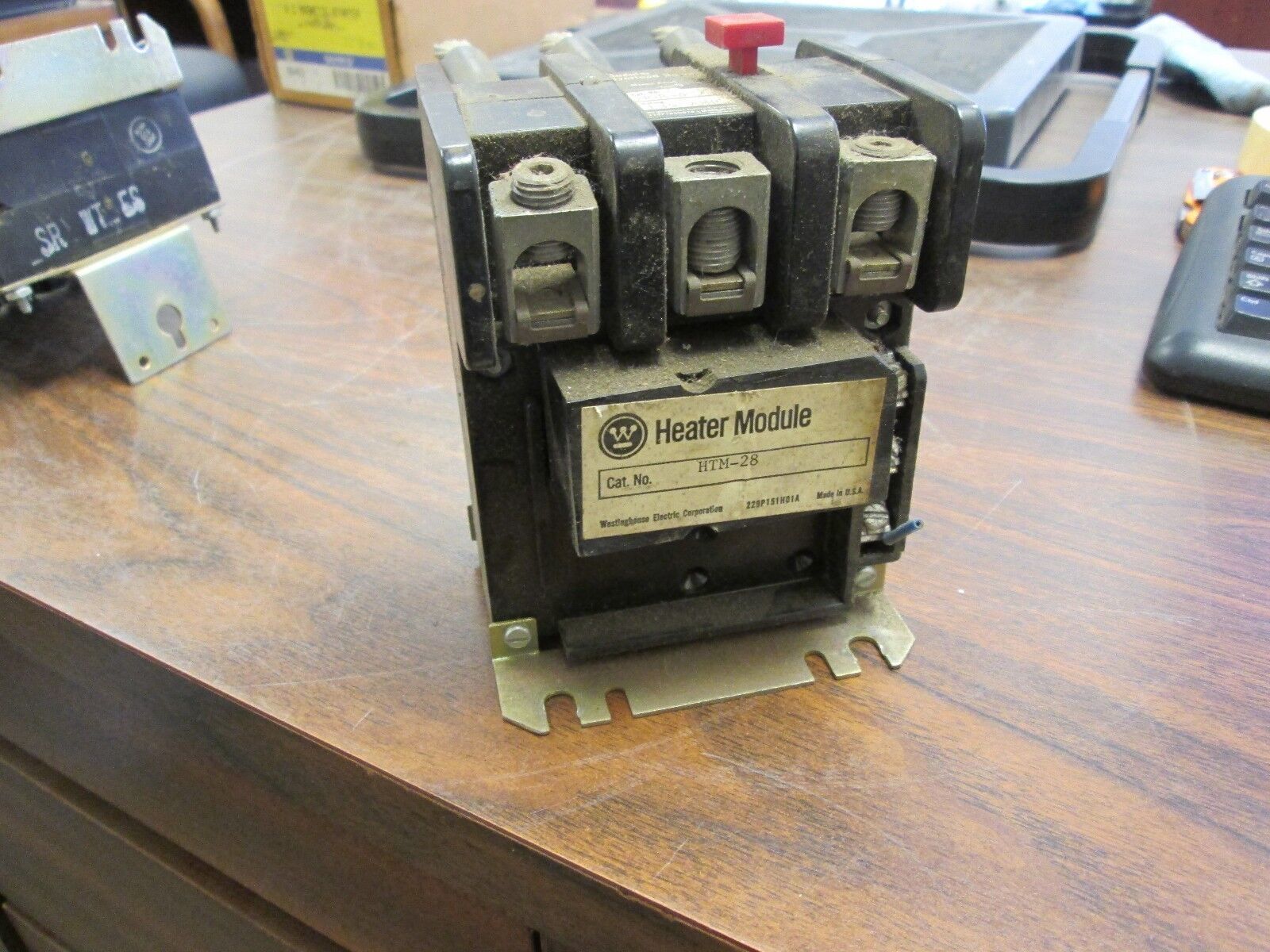 Westinghouse Solid State Overload MOR-4 w/ Heater Module HTM-28 135A 600V Used