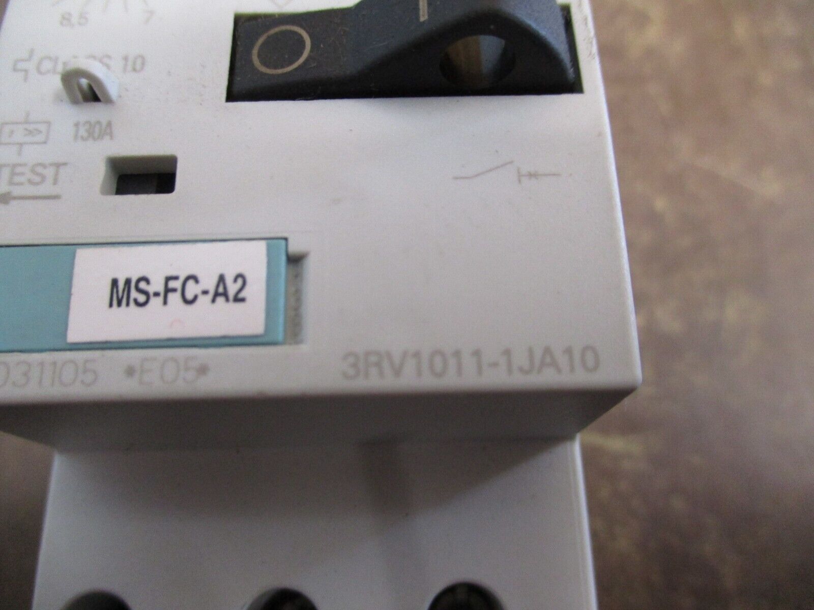 Siemens Sirius Starter 3RT1016-1AB02 / 3RV1011-1JA10 24V Coil Trip: 7-10A Used