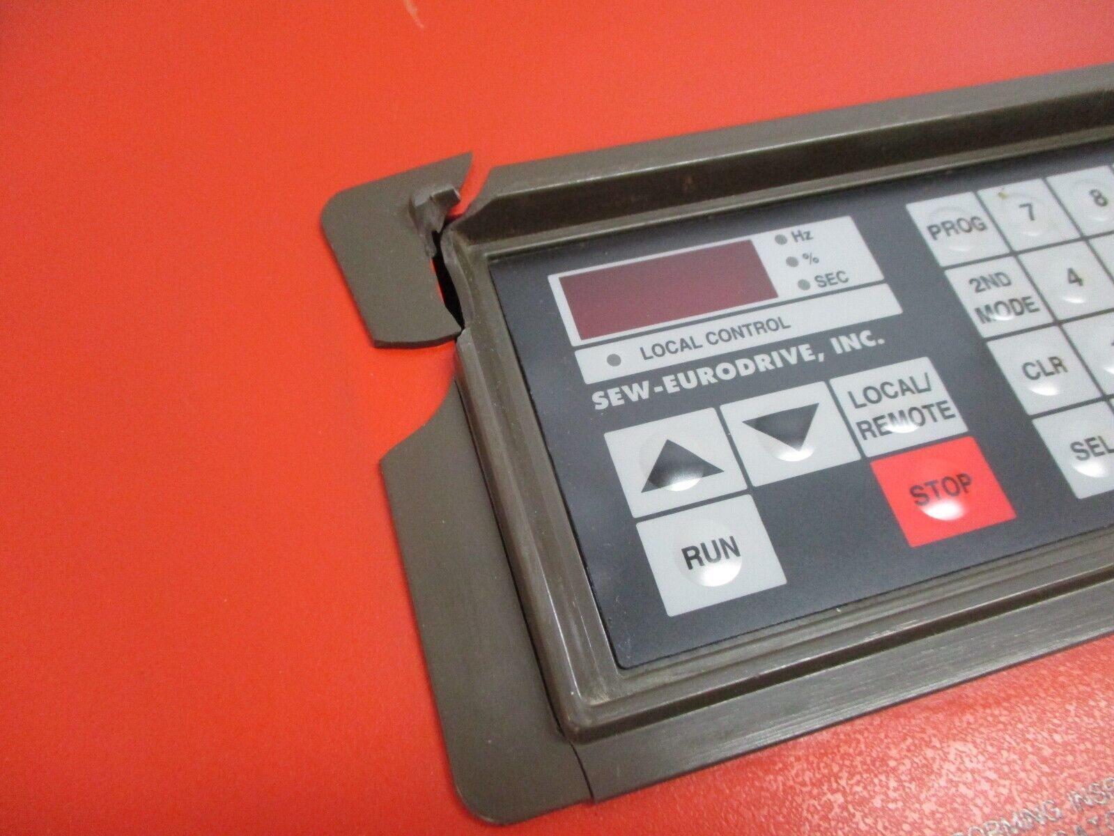 Sew-Eurodrive Movitrac AC Drive B4616.0 15HP 3Ph *Cracked Keypad Case* Used