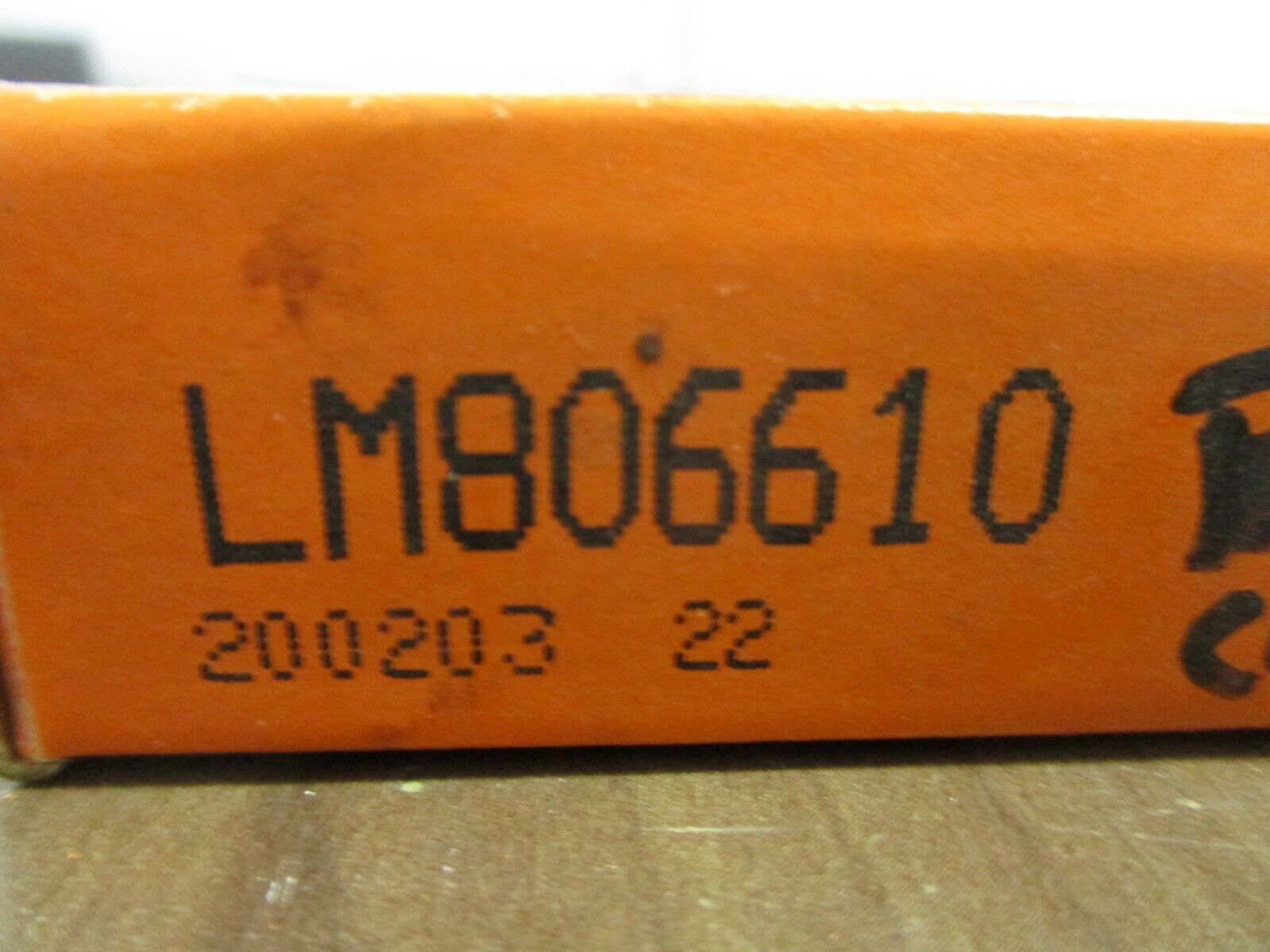 Timken Tapered Roller Bearing LM806610 New Surplus