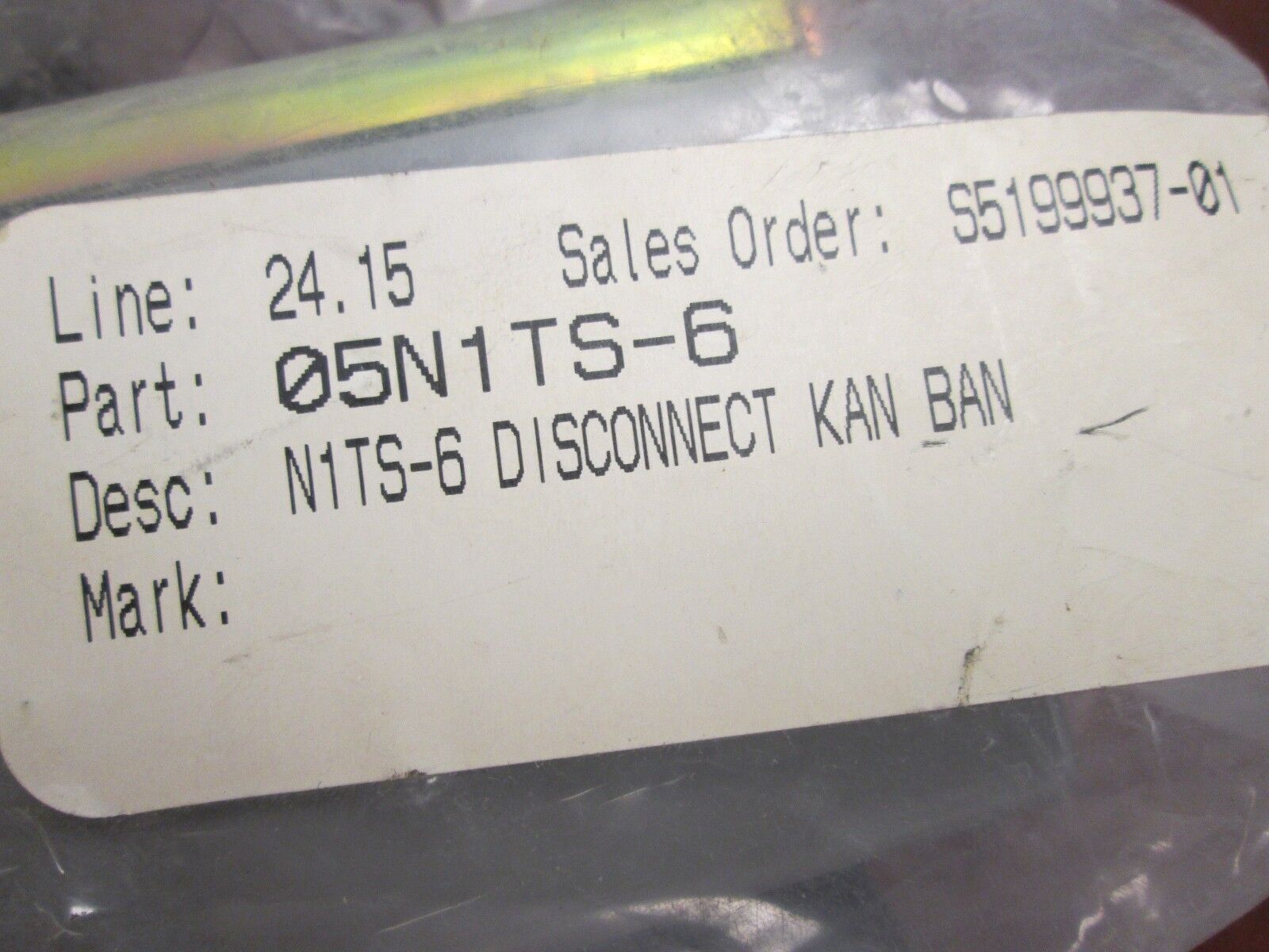 Misc Brand Switch Disconnect 05N1TS-6 New Surplus
