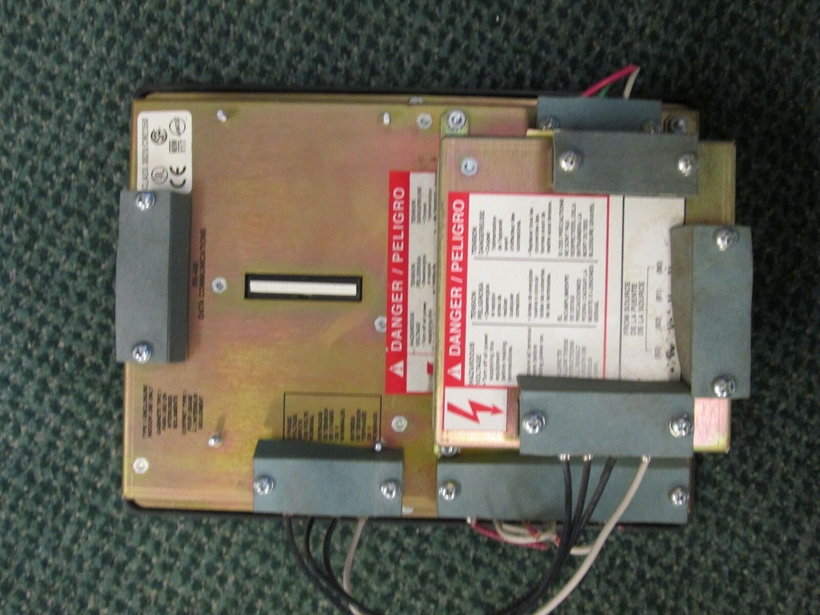 Square D Power Logic Circuit Monitor 3020 CM2350, With 3090 VPM-277-C1 Used