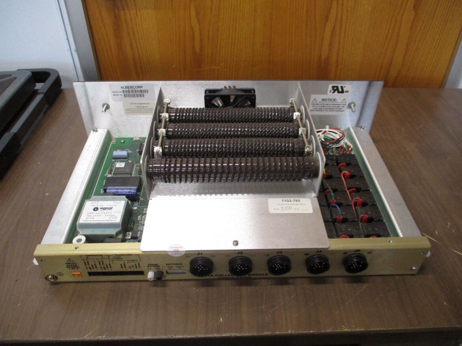 Emerson Alber BDS: Data Collection Assembly 1003-801A0CRE Used