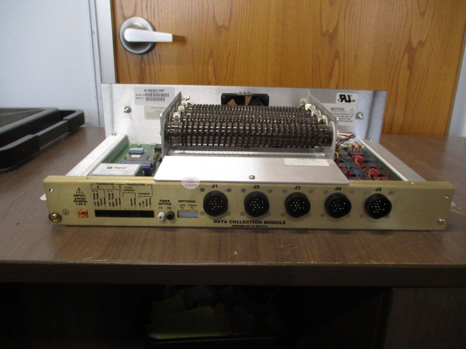 Emerson Alber BDS: Data Collection Assembly 1003-801A0CRE Used