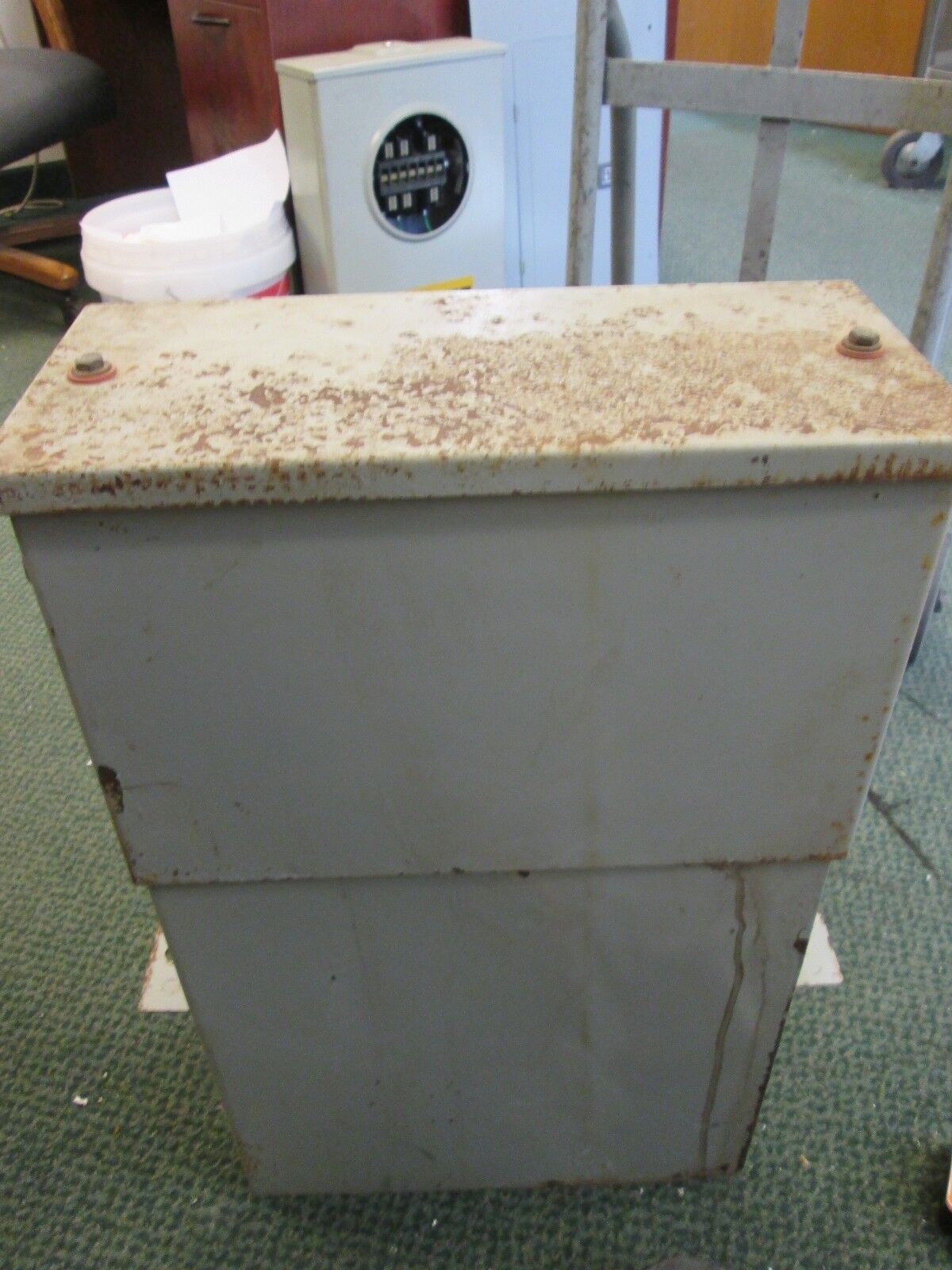 FPE / Cornell Dubilier Power Capacitor ICC1035F33 480V 35KVAR 3Ph 60Hz Used