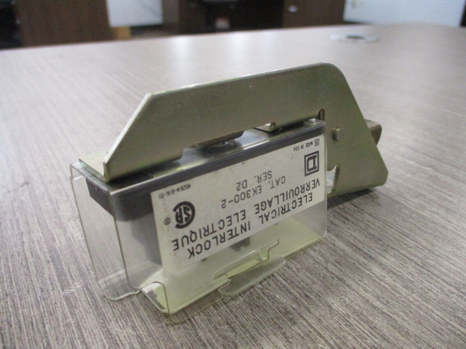 Square D Electrical Interlock EK300-2 Ser. D2 *Lot Of 2* Used