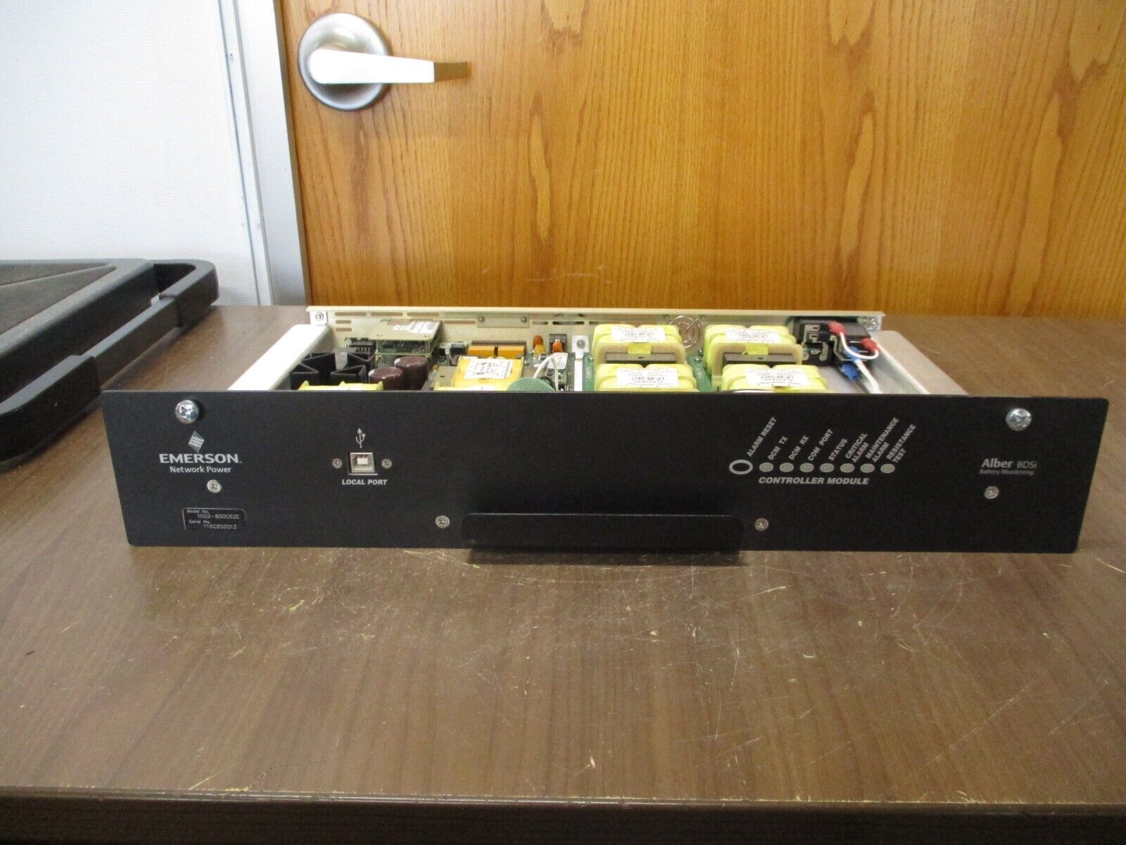 Emerson Alber BDSi Battery Monitoring Panel 1002-800C62E Used