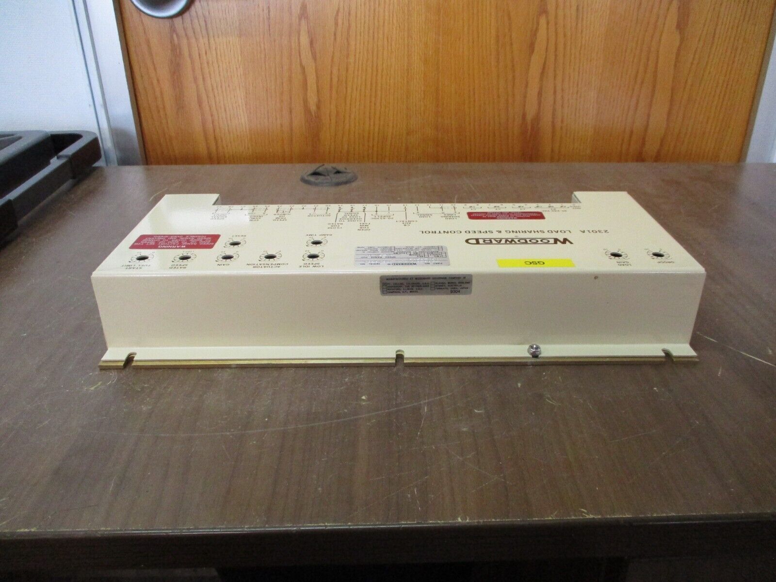 Woodward 2301A Load Sharing & Speed Control 9905-377A Speed: 2K-6K Hz FWD Single