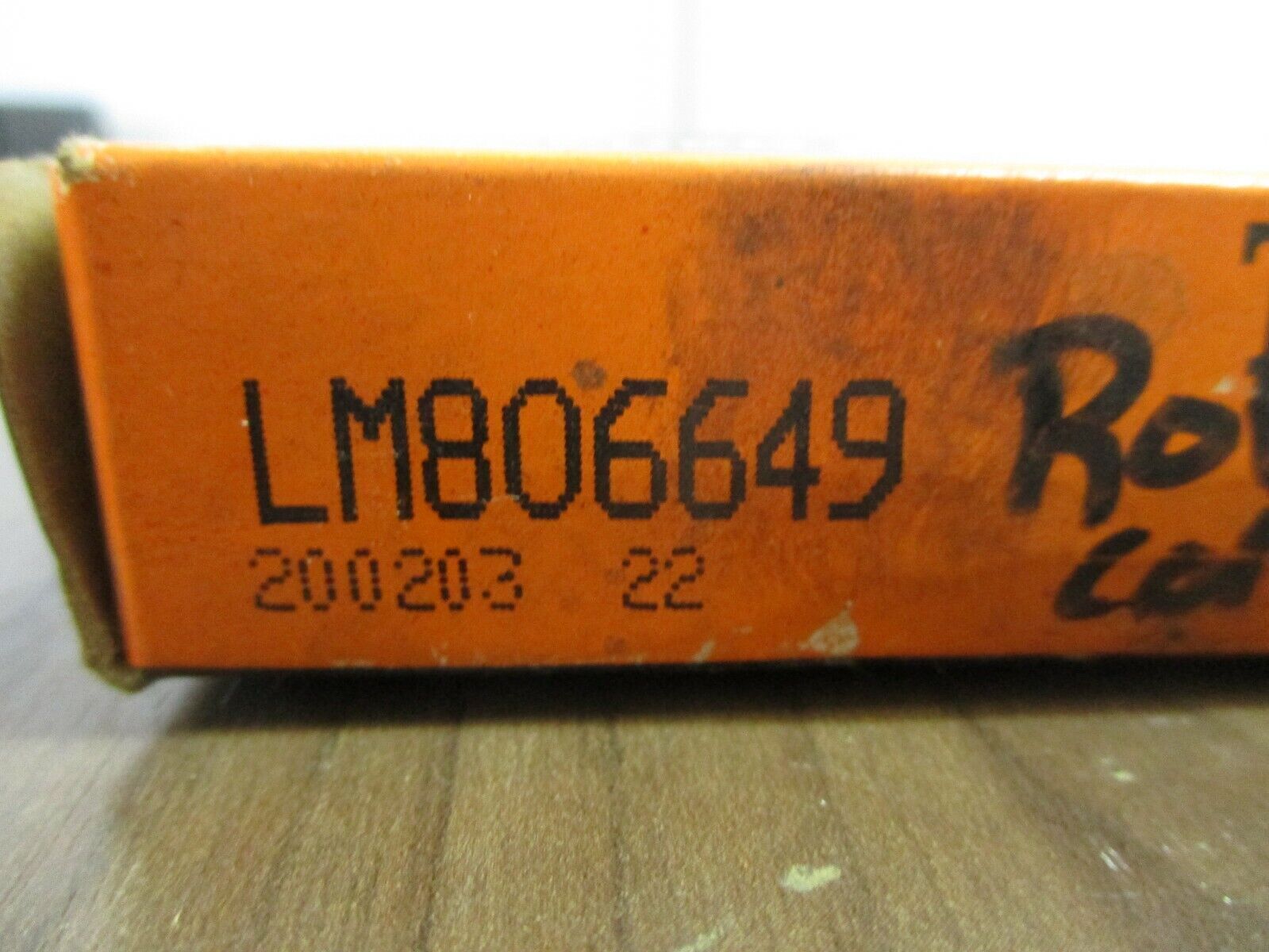 Timken Tapered Roller Bearing LM806649 New Surplus