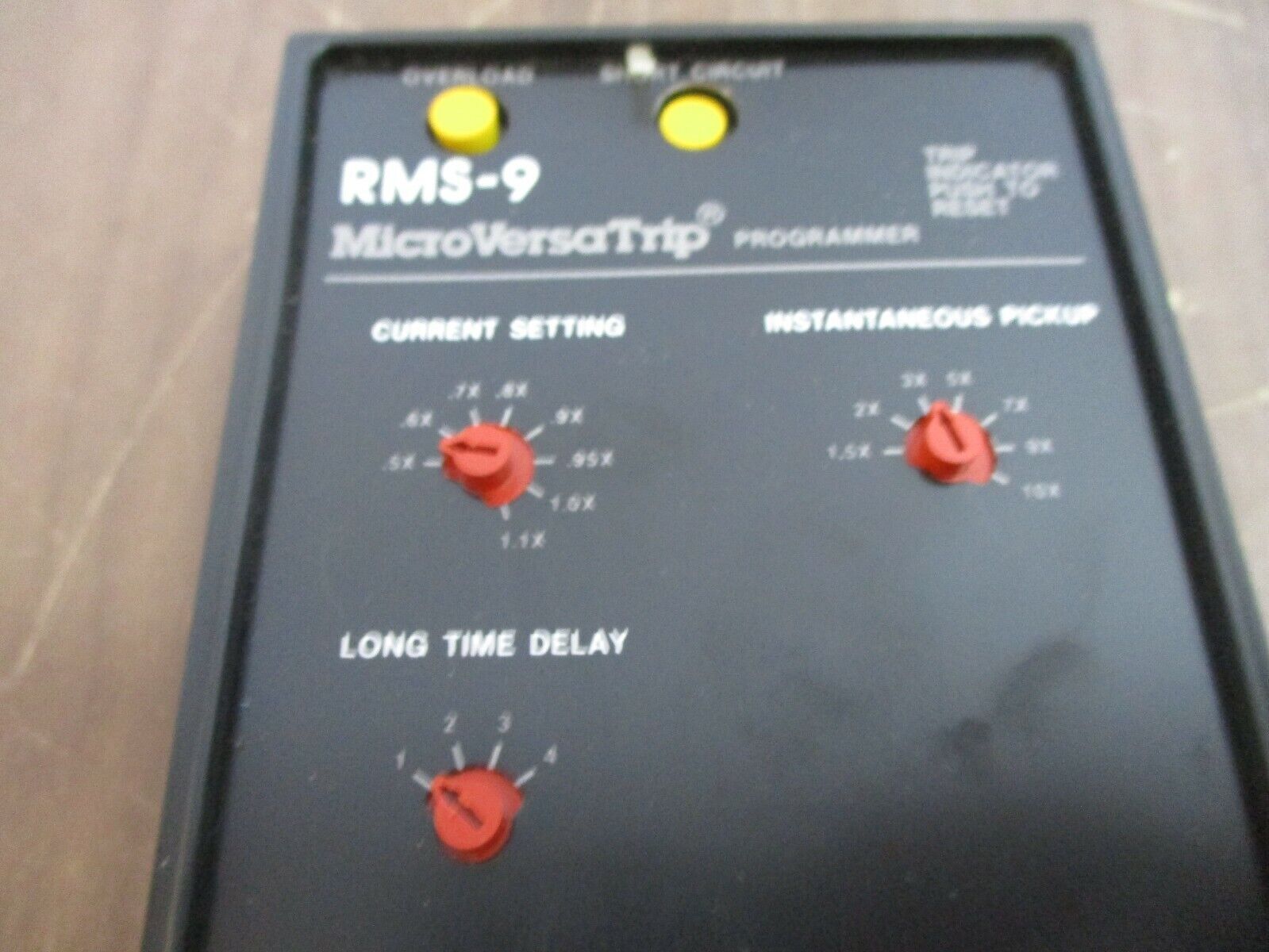 GE RMS-9 MicroVersa Trip Programmer TS20LIT1 Used